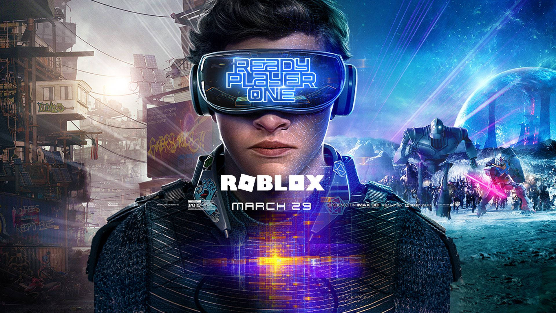 Kult og HD-bakgrunnsbilde av Roblox-avatar i Ready Player One.
