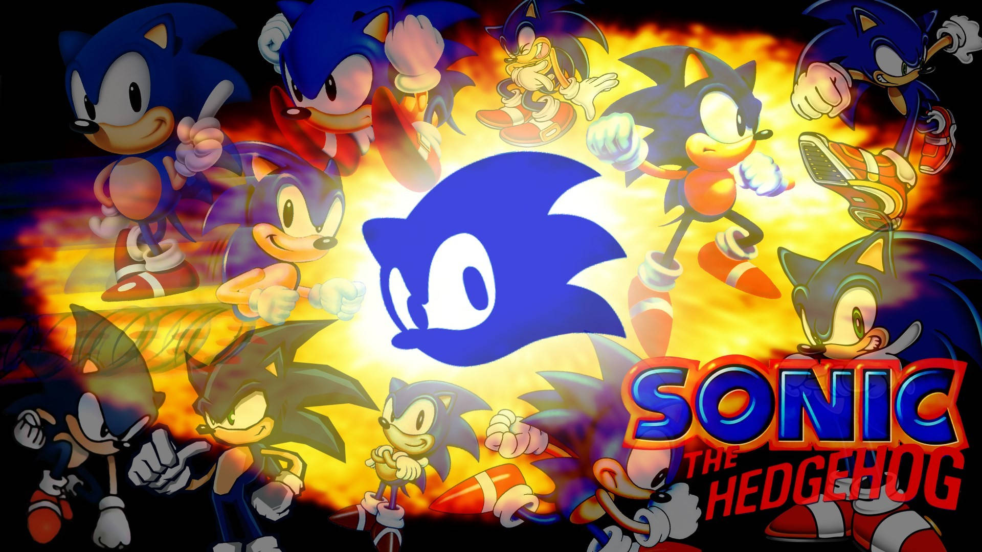 Kule Sonic er klar for alle eventyr Bakgrunner