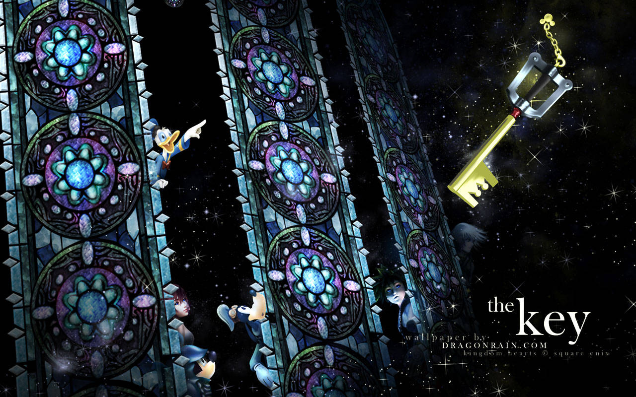 Kult bilde med Kingdom Heart-logo Bakgrunner