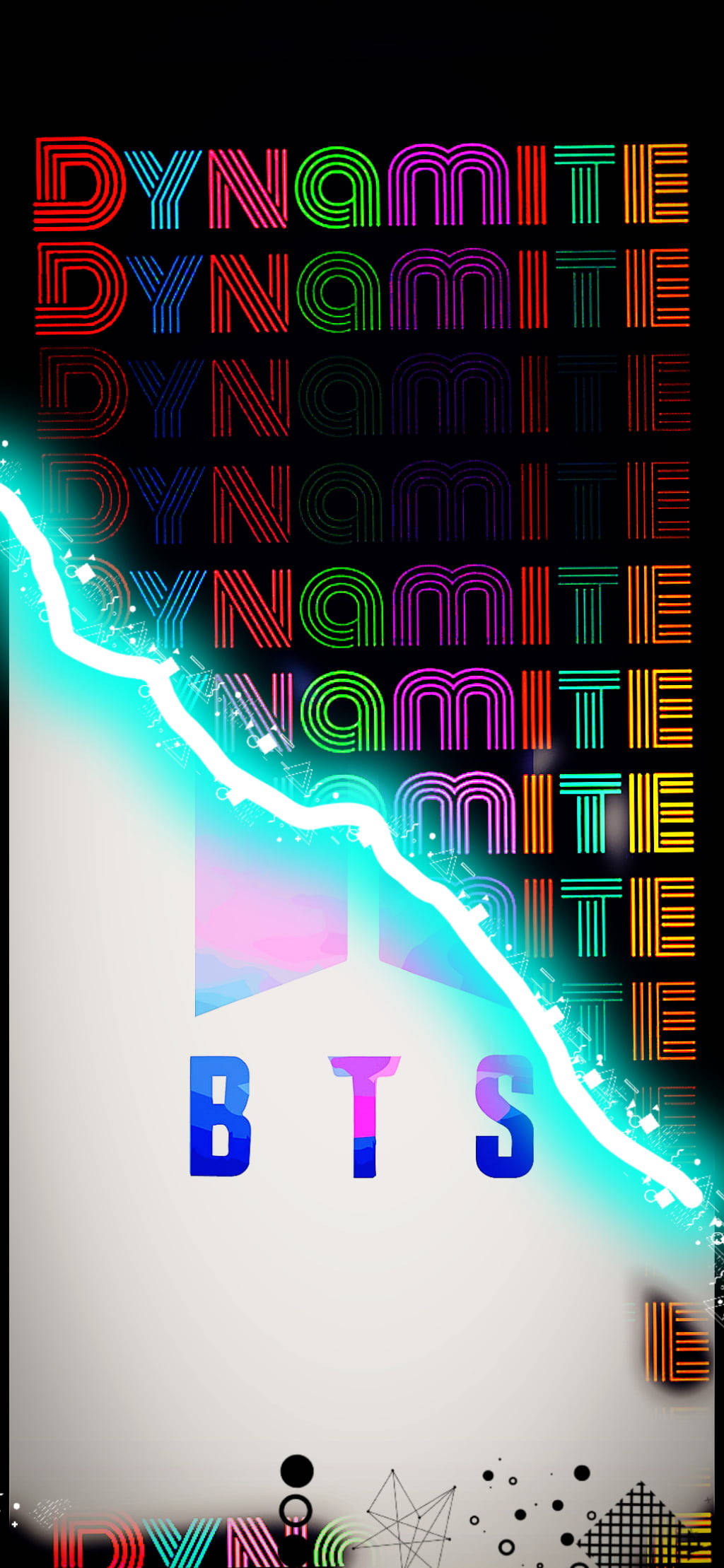 Kult BTS Dynamite-overgangseffekt Bakgrunner