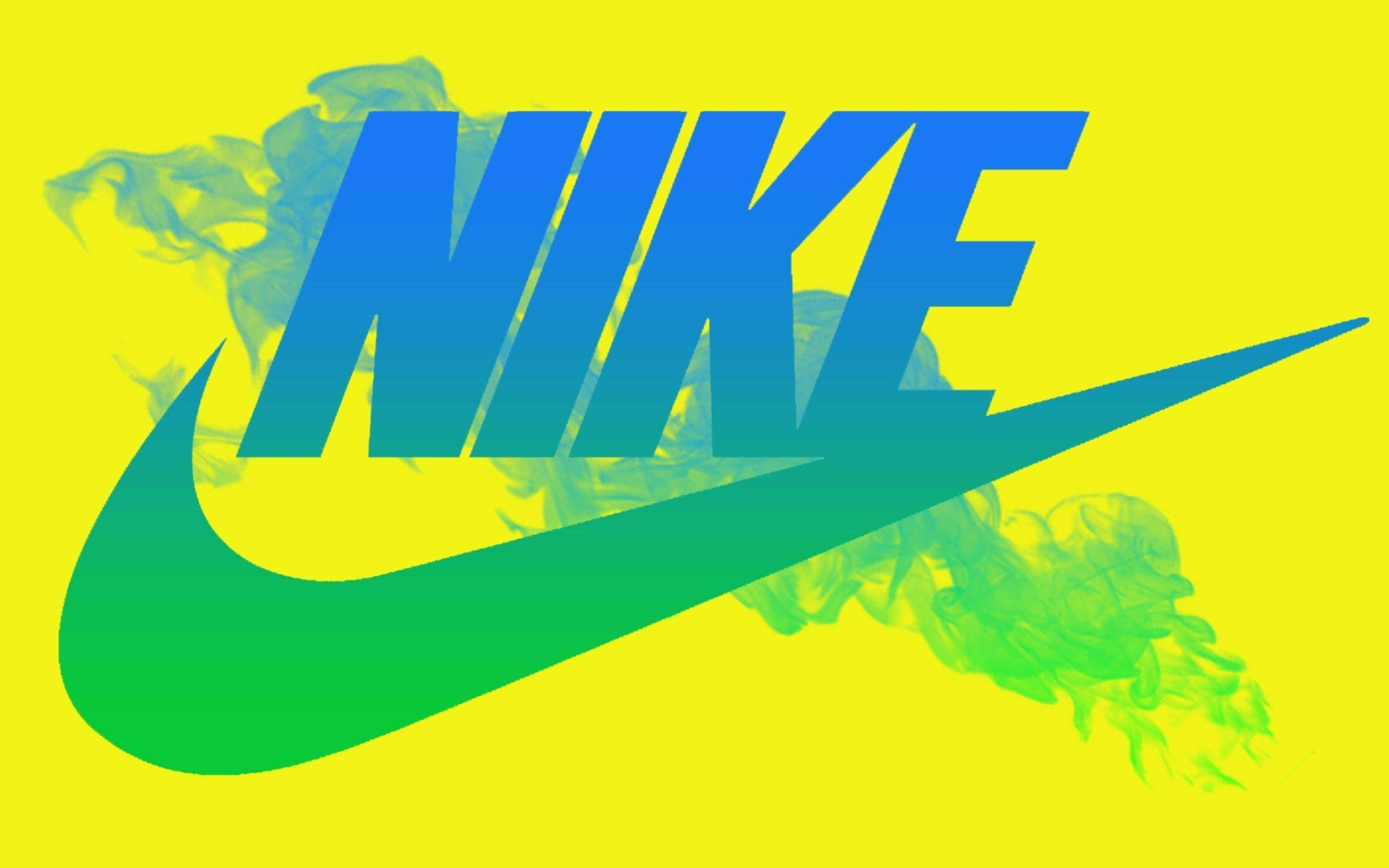 Kult gradient Nike-emblem Bakgrunner