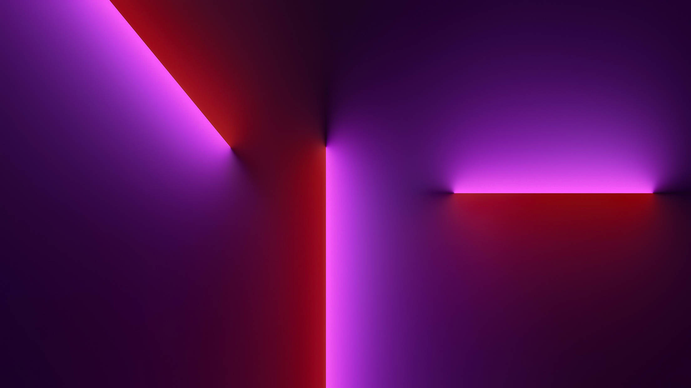 Kult iPhone Magenta Neon Bakgrunner
