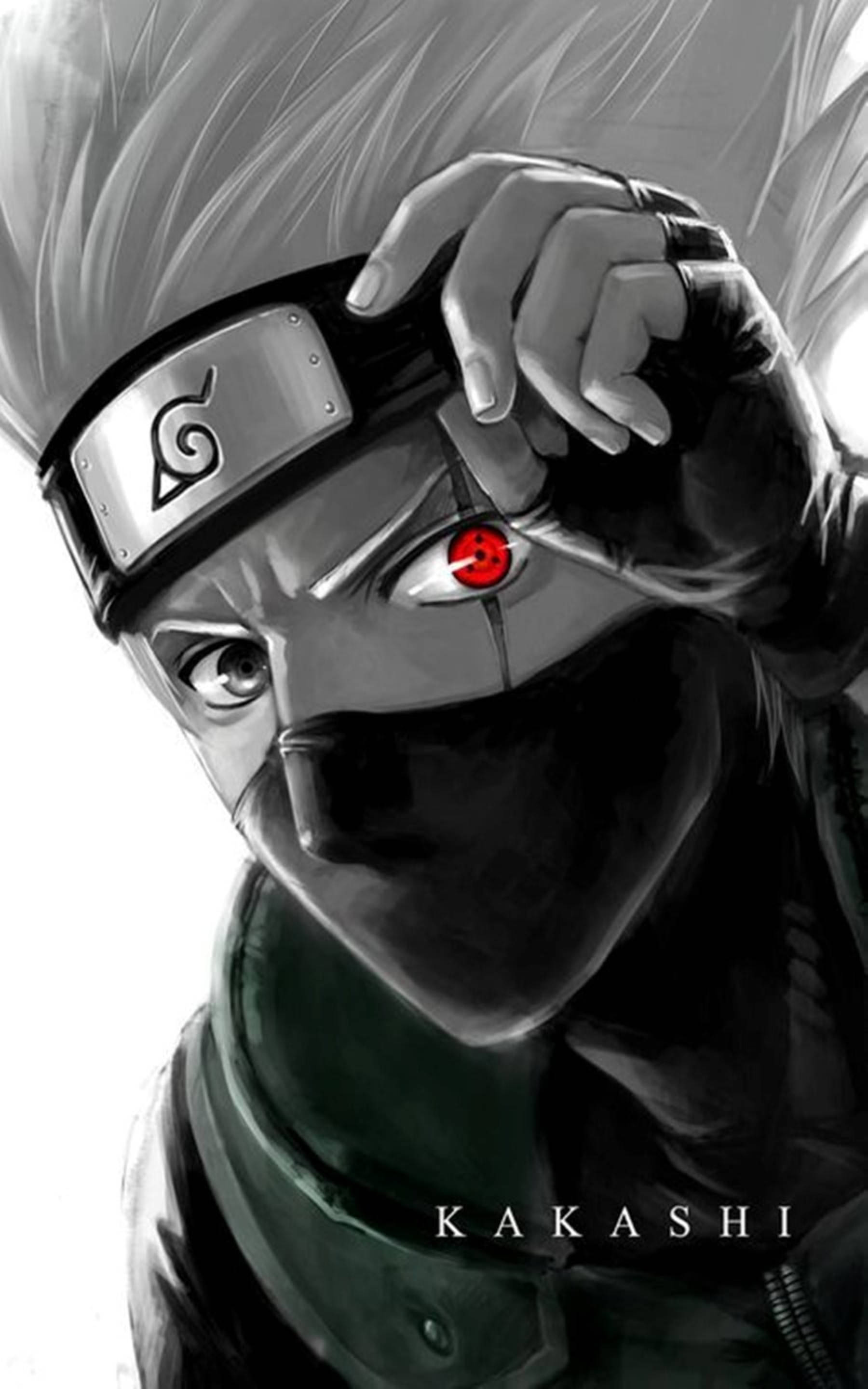Kult Kakashi rødt øye Bakgrunner