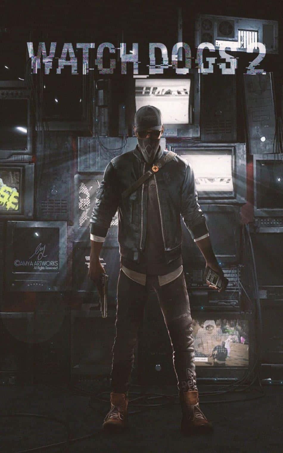 Kult Watch Dogs iPhone Bakgrunner