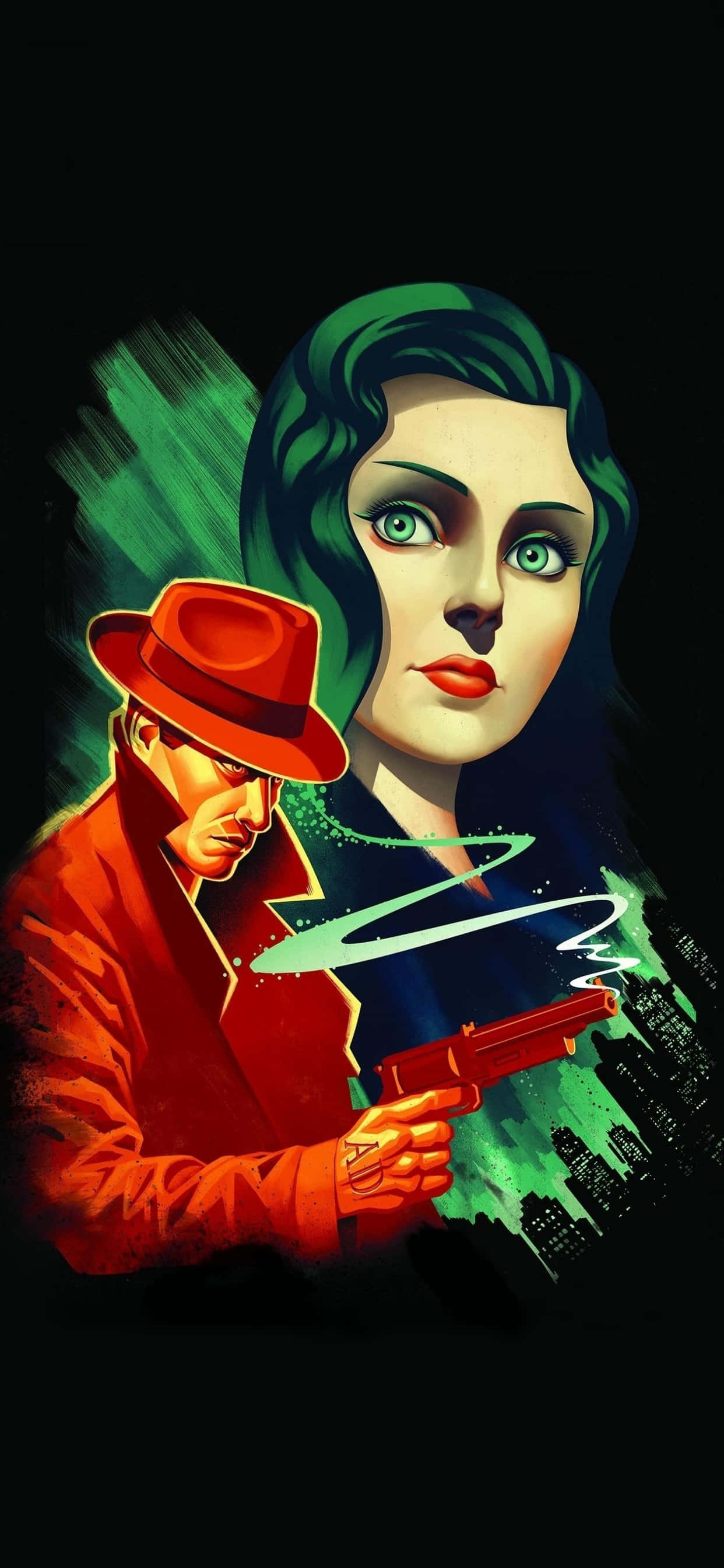 Kunst iPhone Xs Max Bioshock Infinite Bakgrunn Bakgrunner