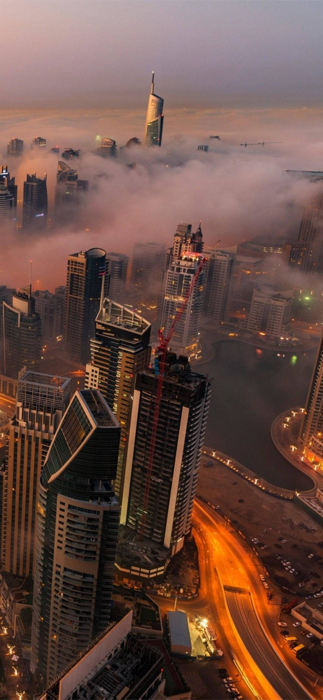 Kuwait Luftfoto Bakgrunner