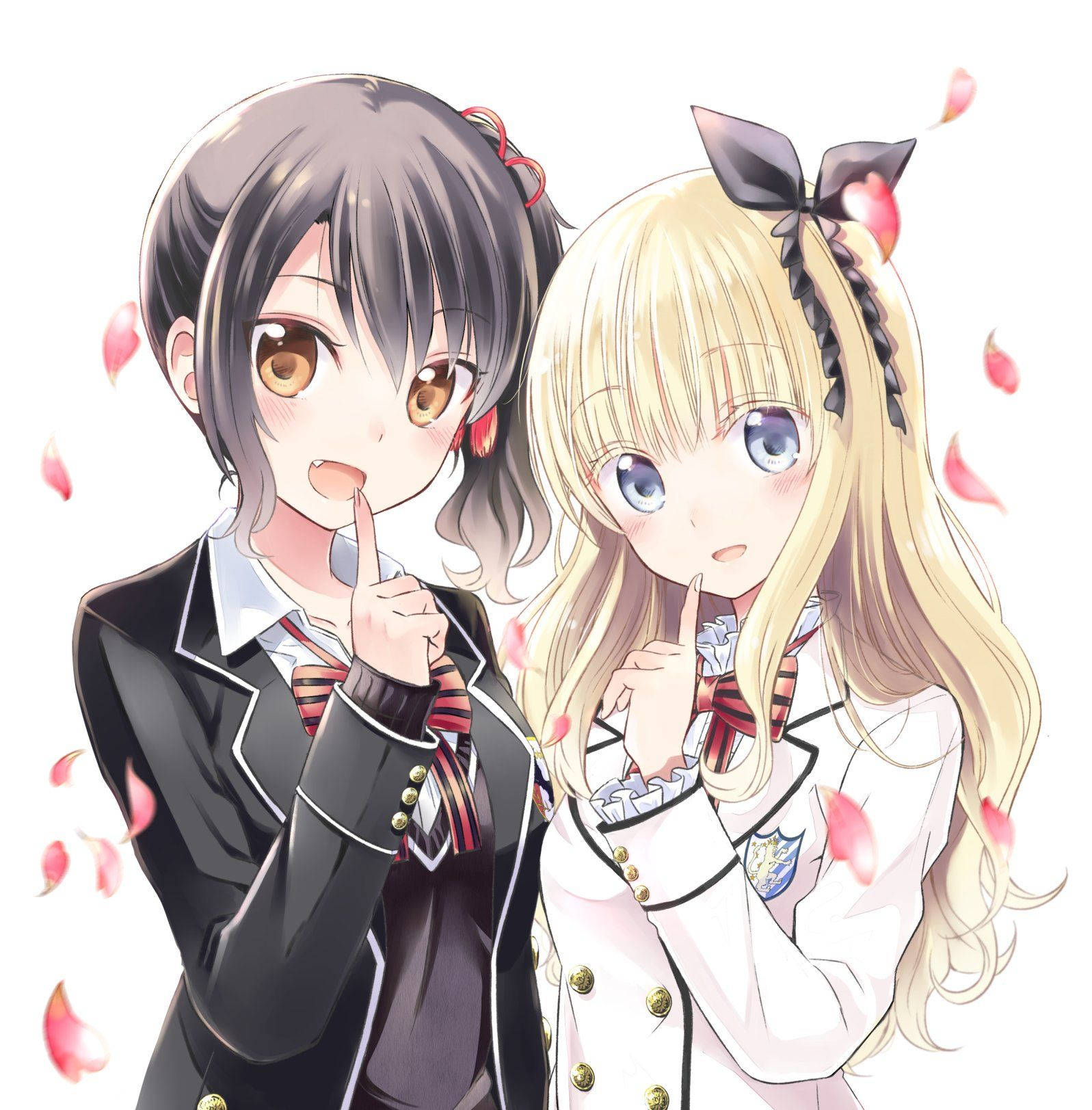 Kvinnelige Rivaler Boarding School Juliet Bakgrunner