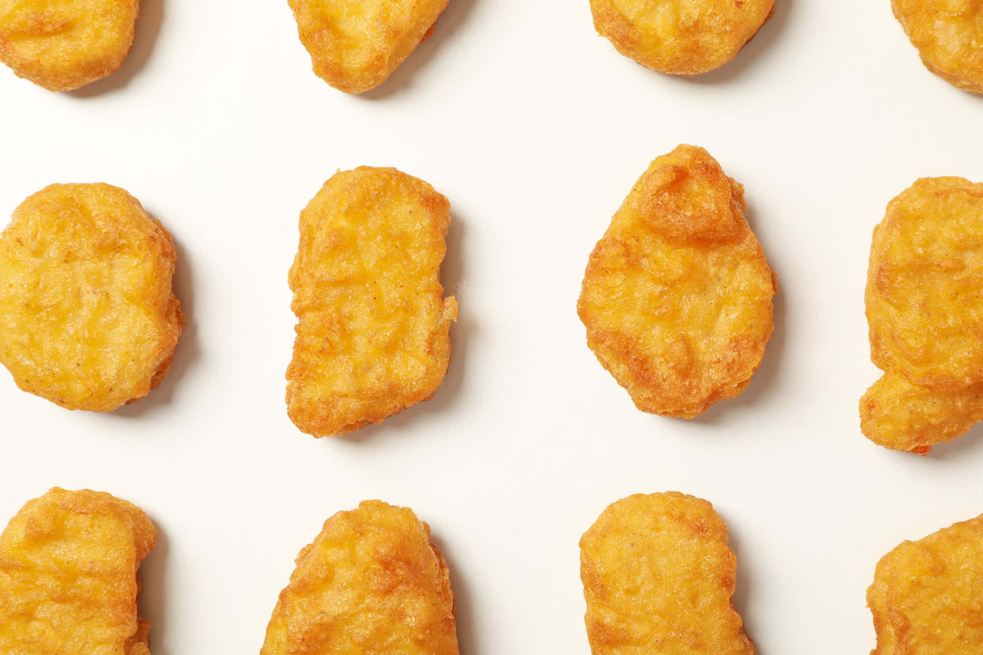 Kyllingnuggets på rekke Bakgrunner
