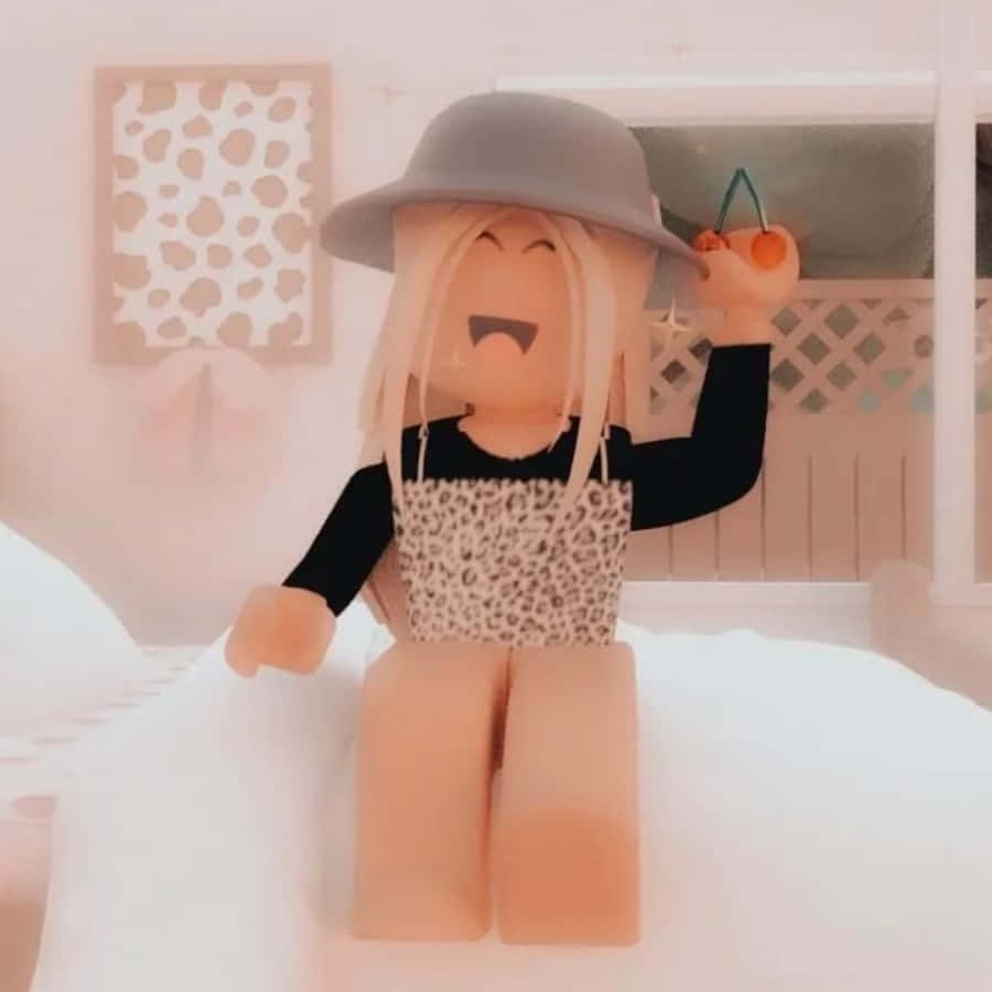 La kreativiteten din skinne ved å utforske den virtuelle verdenen til Aesthetic Roblox Bakgrunner