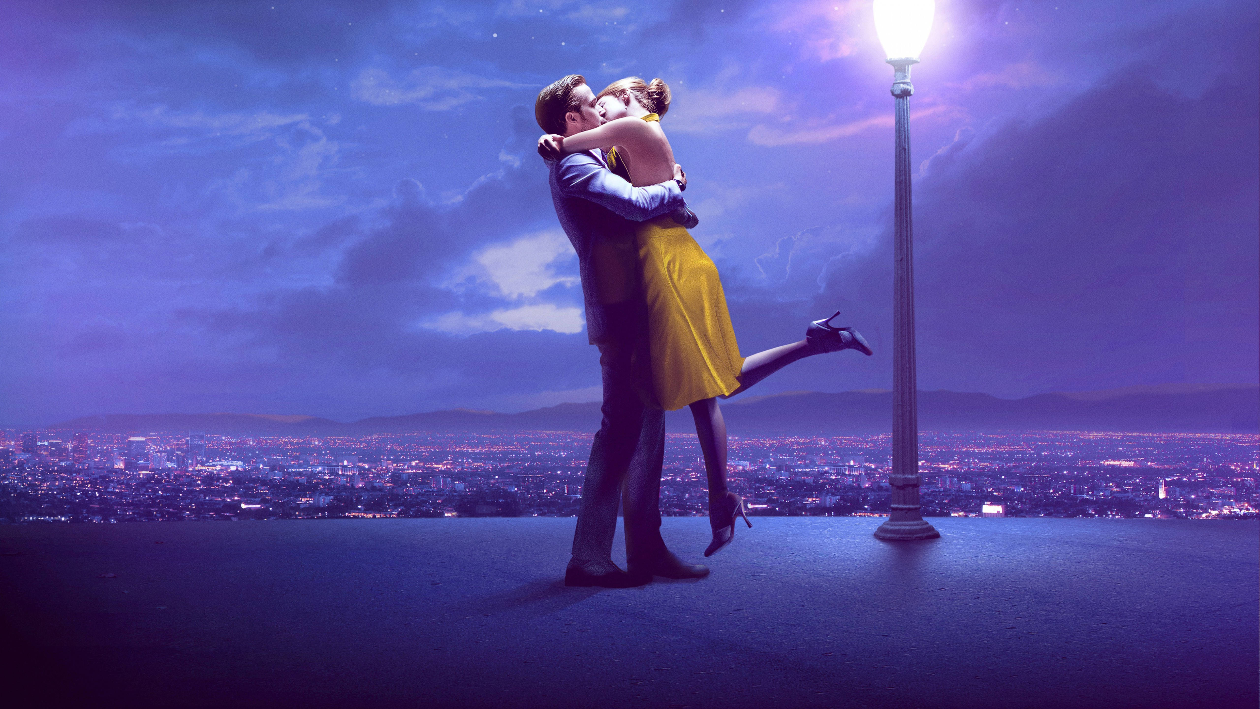 La La Land Kyss HD Bakgrunner