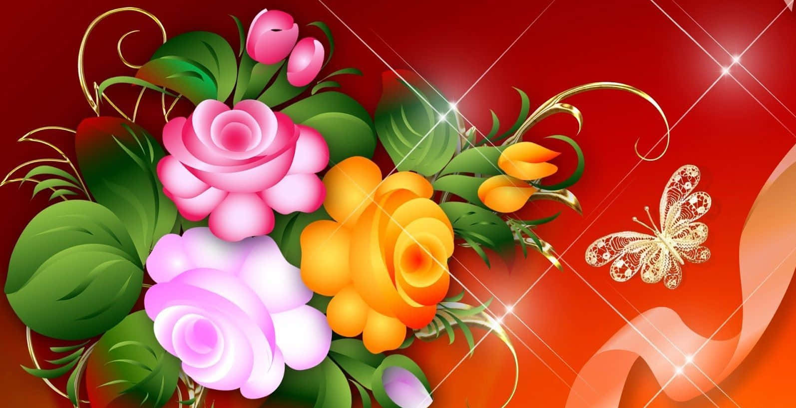 La skjønnheten til den vakre blomsten fylle sjelen din Bakgrunner