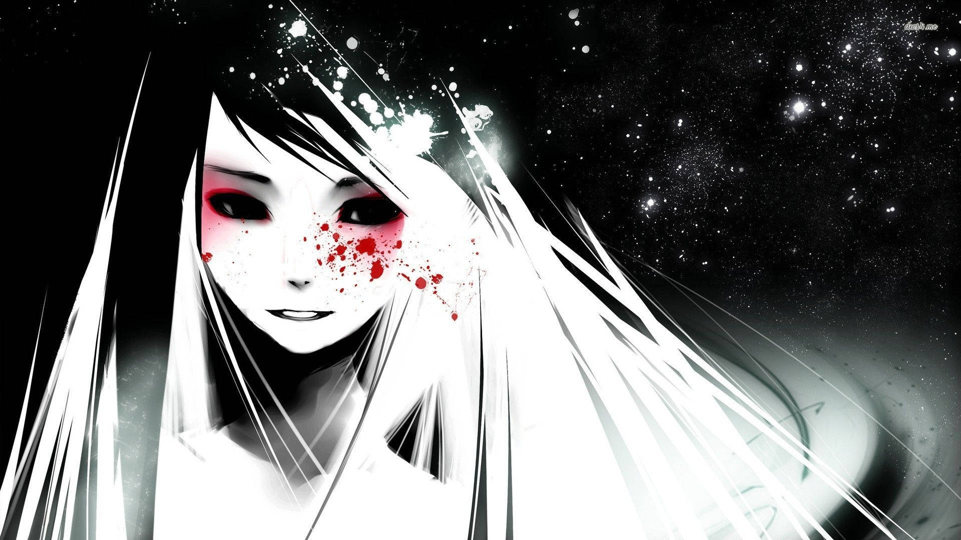 Lady Ghost Edgy Anime Profilbilde Bakgrunner