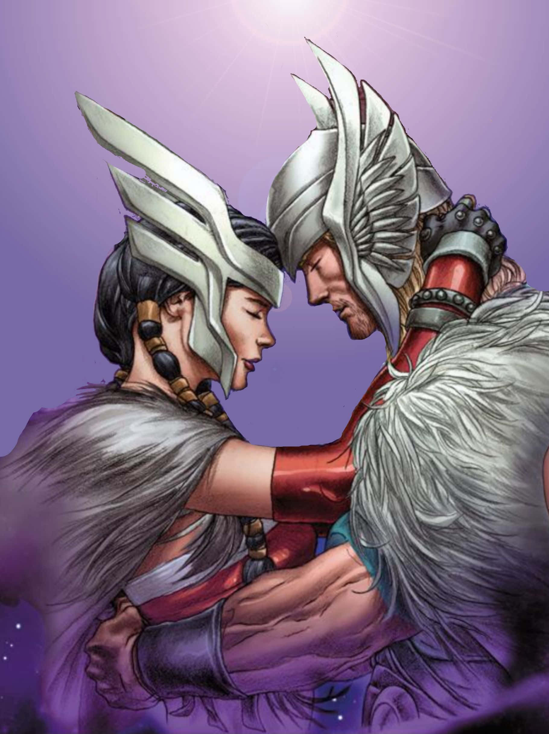 Lady Sif tar av på et oppdrag Bakgrunner