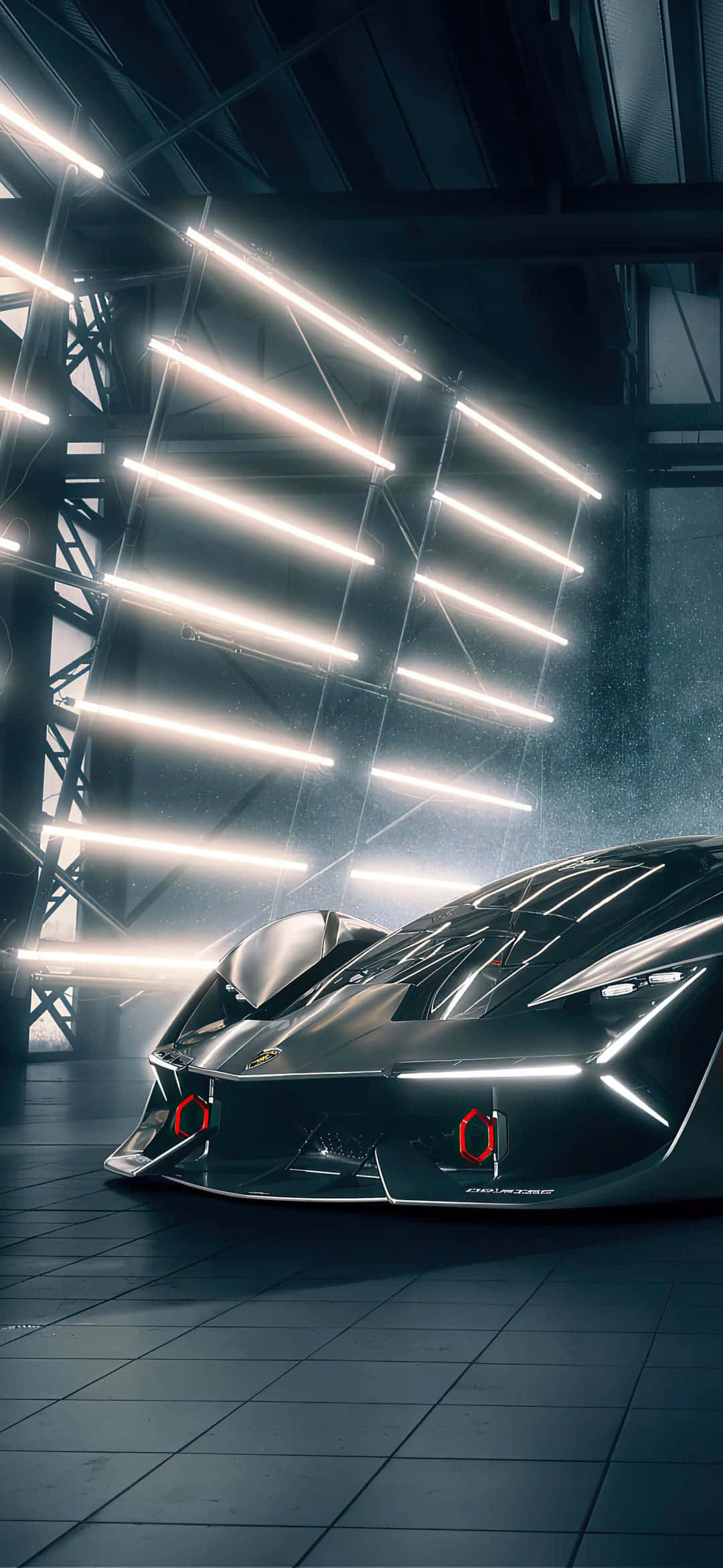Lamborghini og Pixel 3xl forener klasse og teknologi Bakgrunner