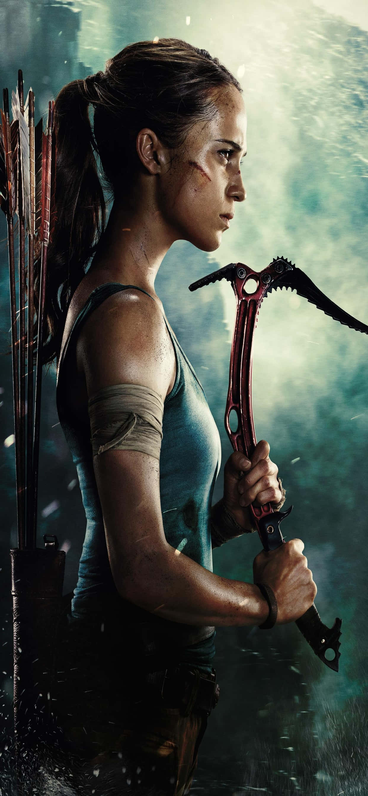 lara croft - jegeren - HD 720p Bakgrunner