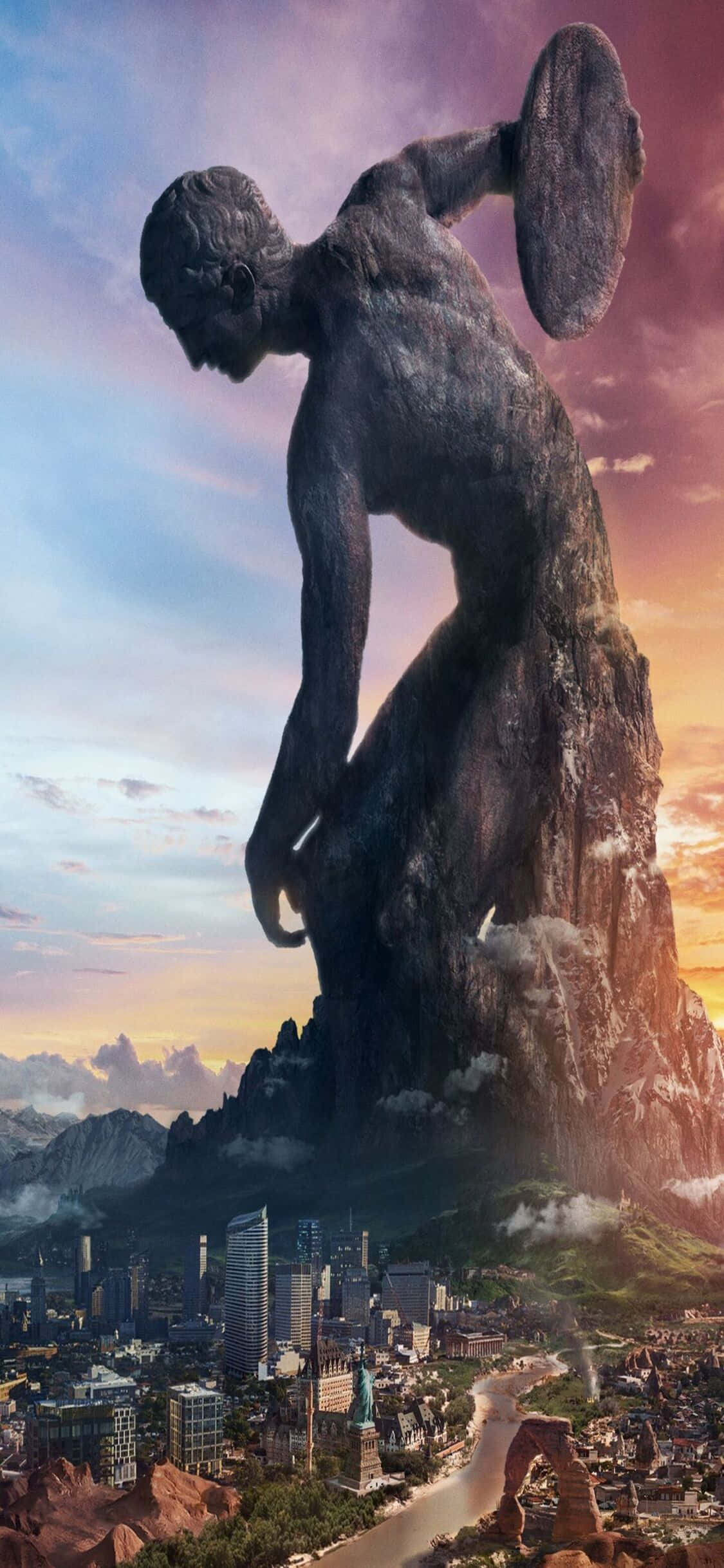 Lås opp den eldgamle kraften i Civilization V på din iPhone X Bakgrunner