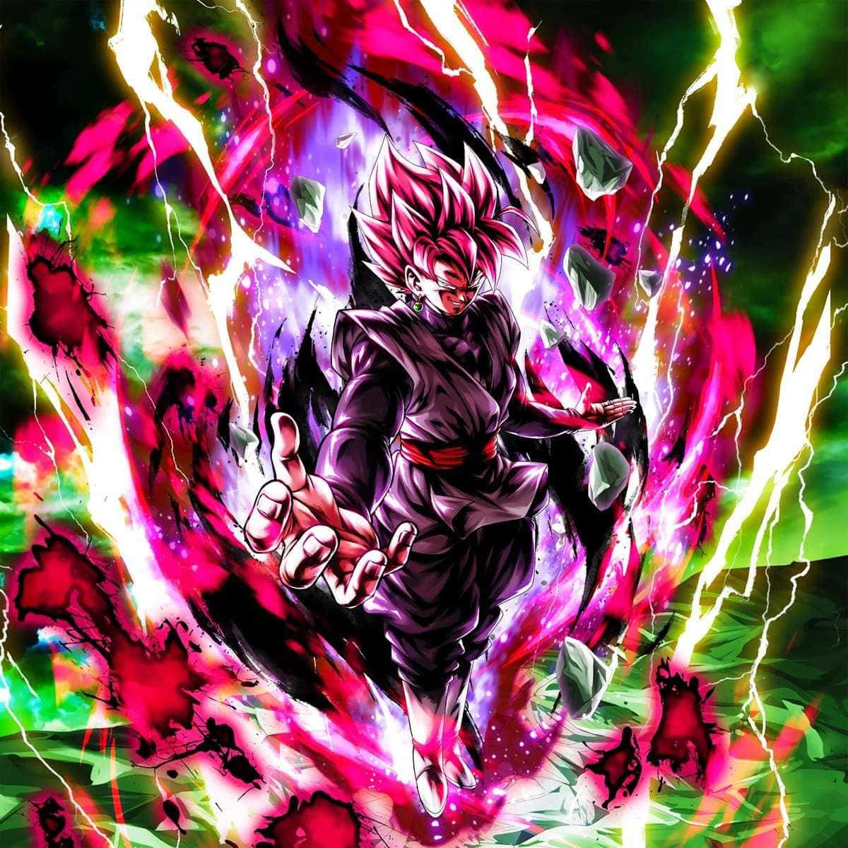 Lås opp den ultimate kraften til Goku Black Bakgrunner
