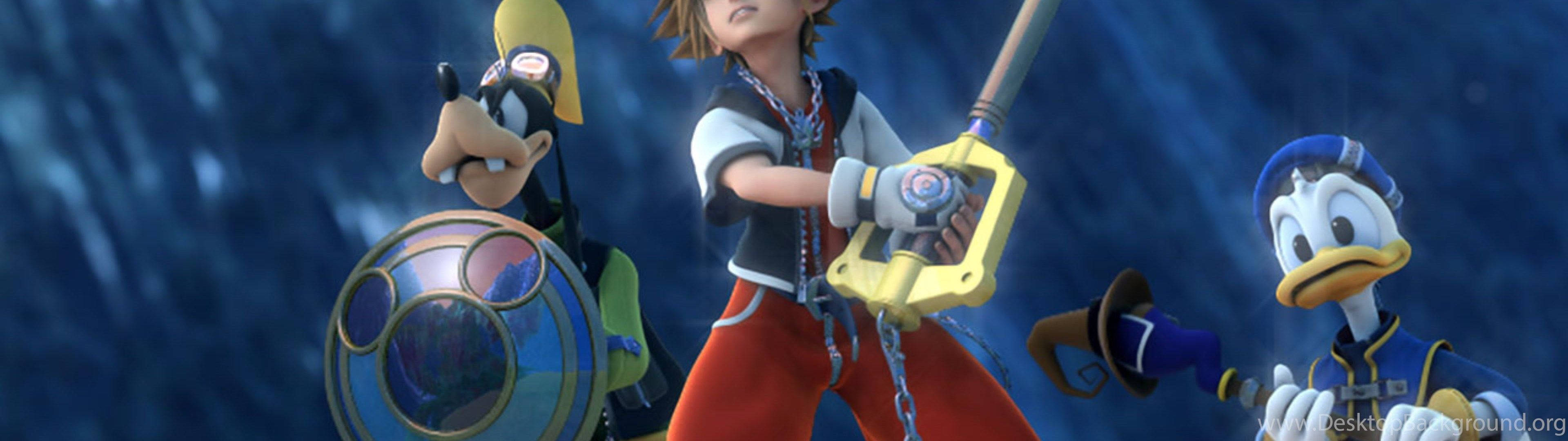 Lås opp en verden av eventyr med Sora, Donald Duck og Langbein i Kingdom Hearts 3 Bakgrunner