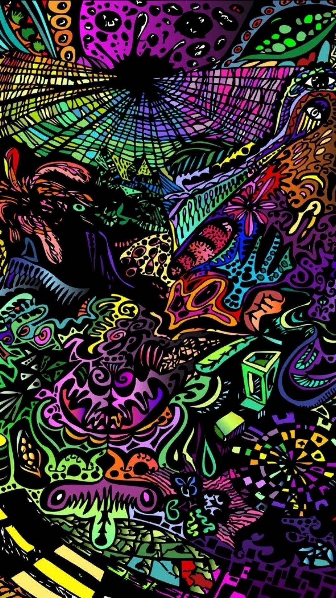 Lås opp fantasien din i det estetisk trippy eventyrlandet Bakgrunner