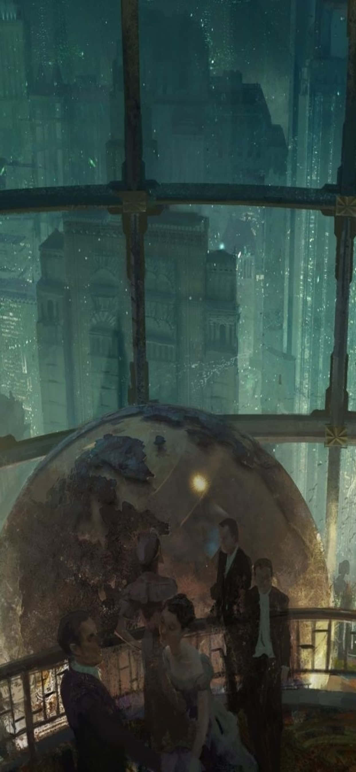 Lås opp fantasiens verden med iPhone XS Max og BioShock Infinite Bakgrunner