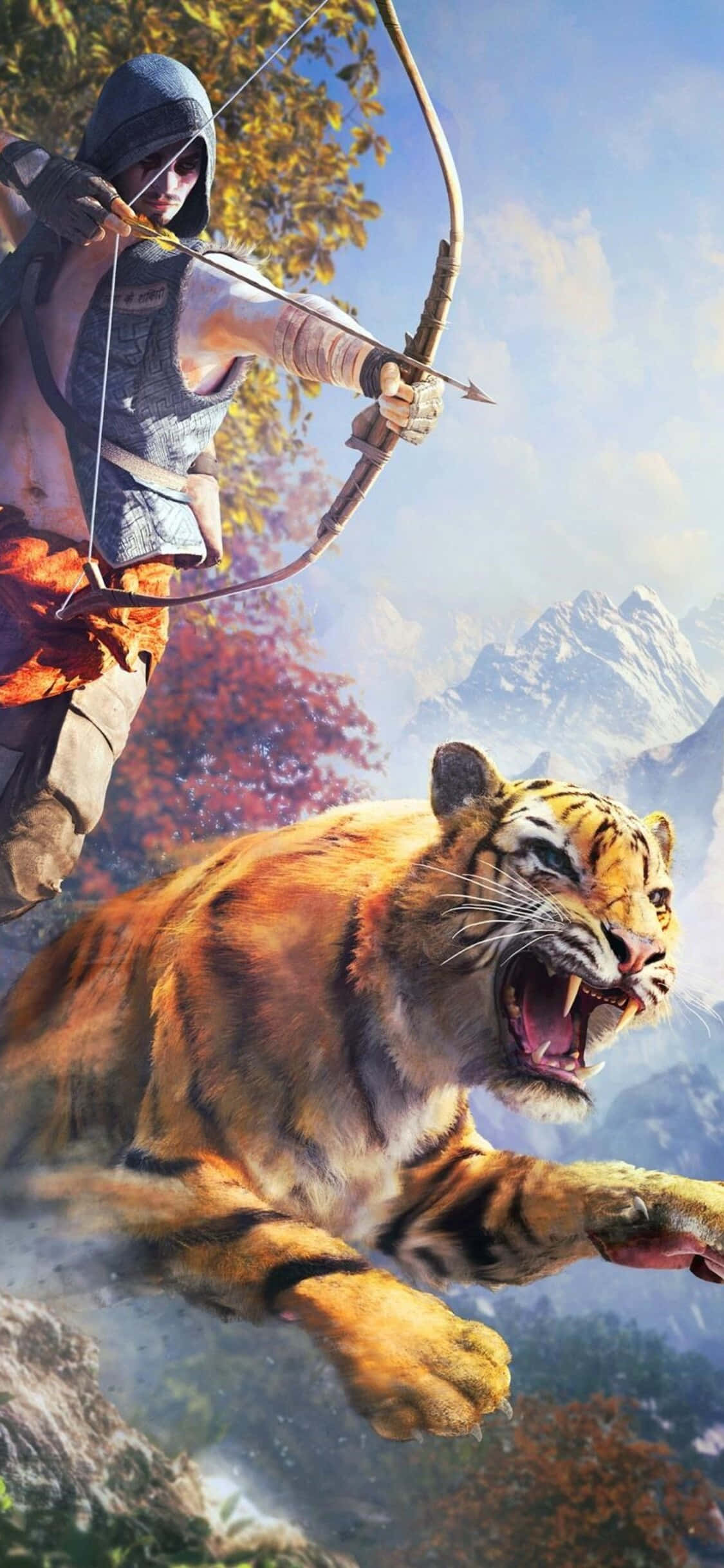 Lås Opp Far Cry 4 Nå På iPhone Xs Bakgrunner