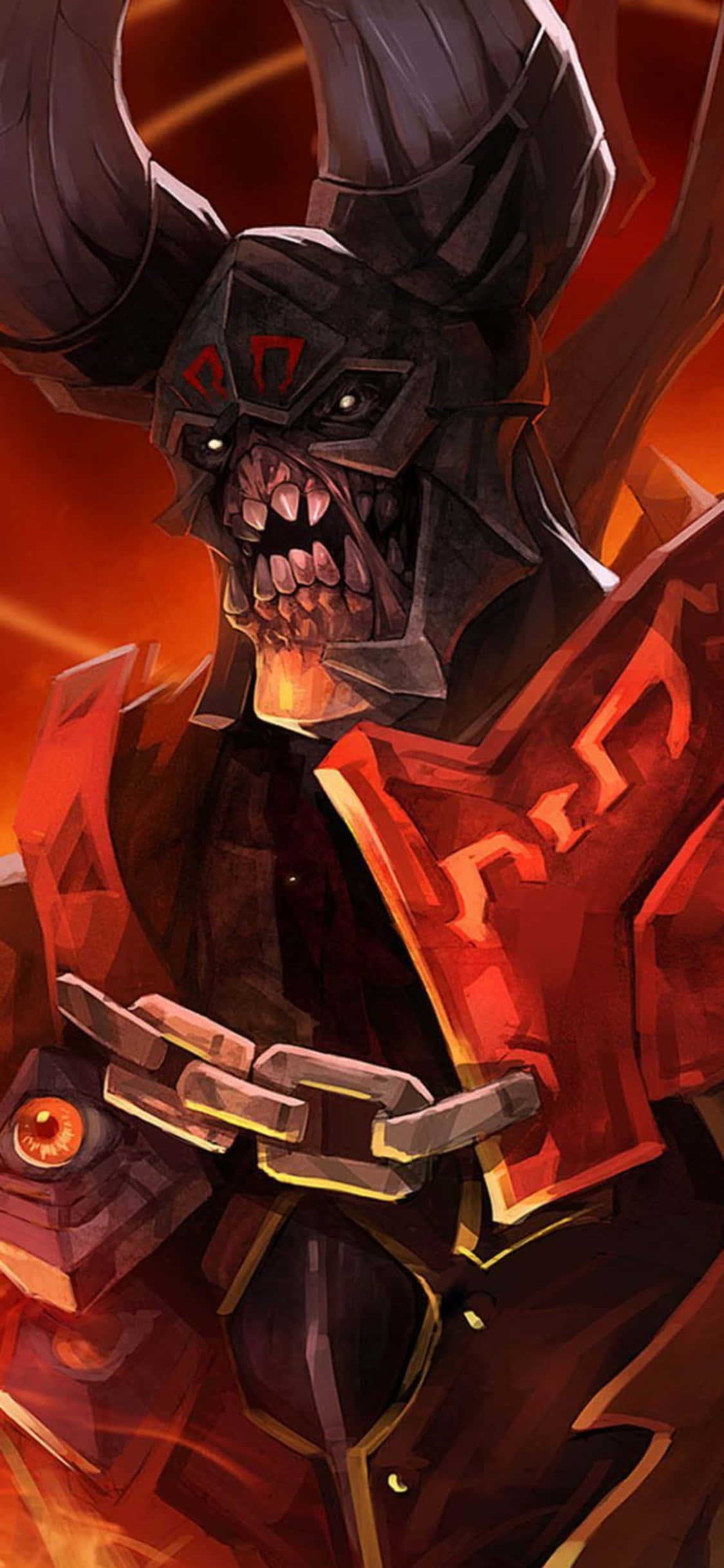 "Lås opp kraften til iPhone XS med Doom" Bakgrunner