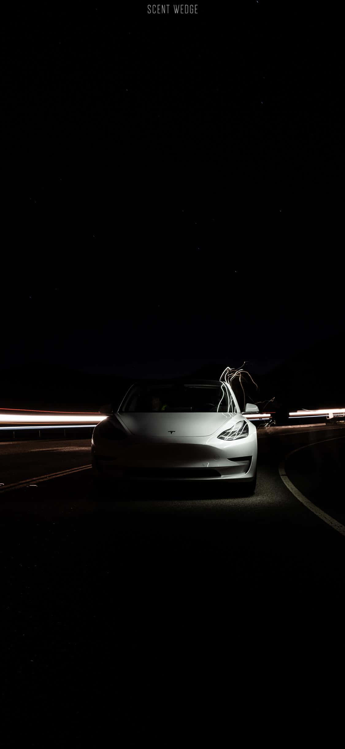 Lås opp kraften i din #Tesla med iPhone Bakgrunner