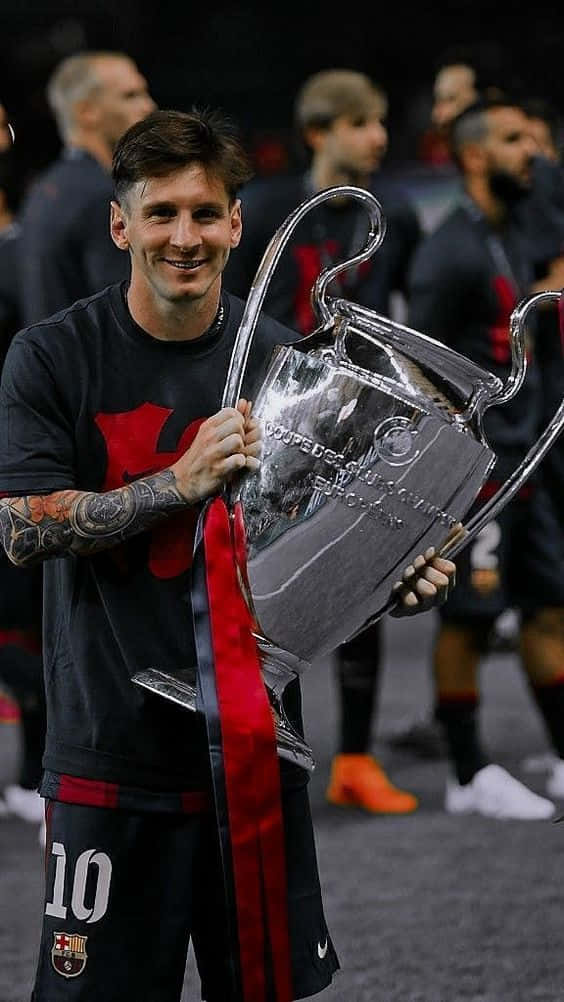 Lås opp potensialet ditt med den nye Messi iPhone. Bakgrunner