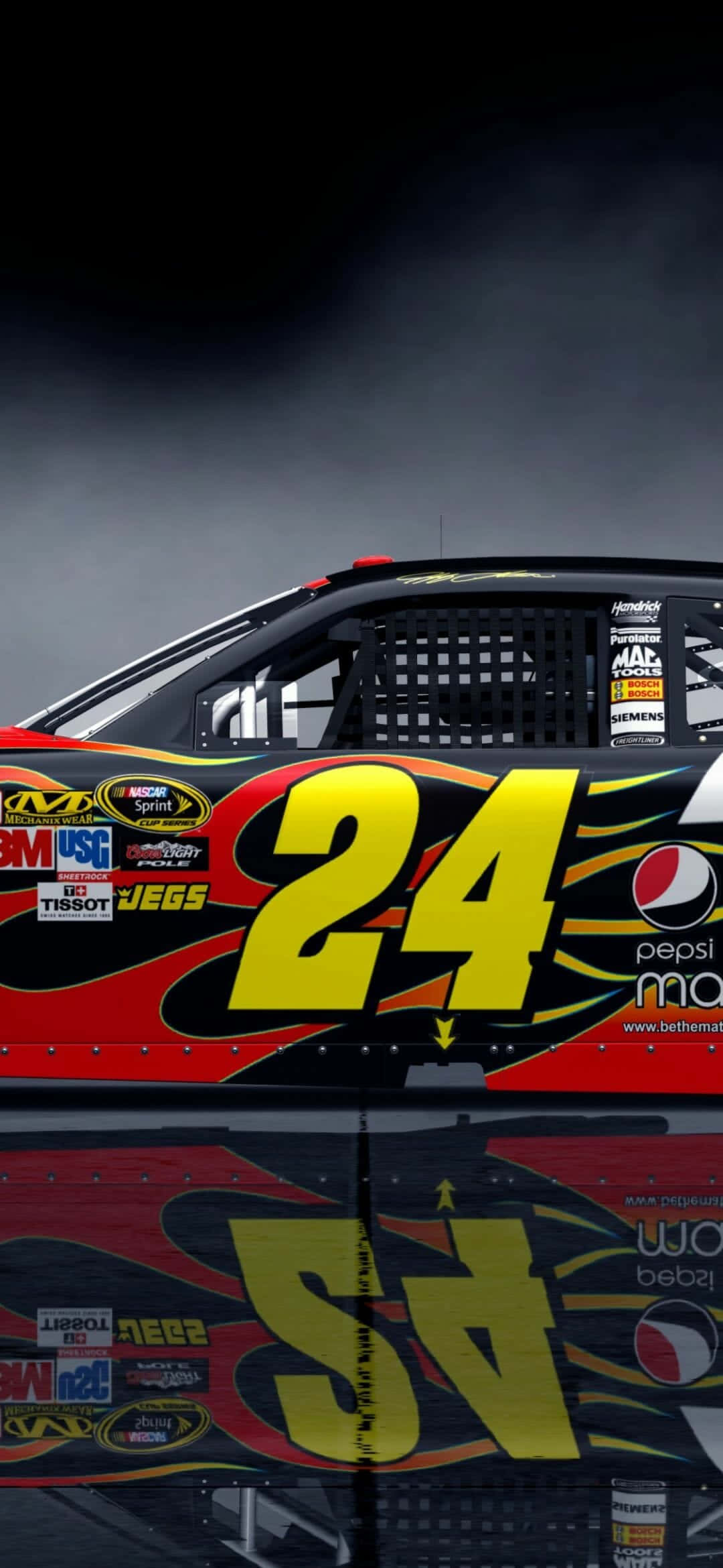 Last ned din favoritt Nascar-bakgrunn for iPhone umiddelbart Bakgrunner