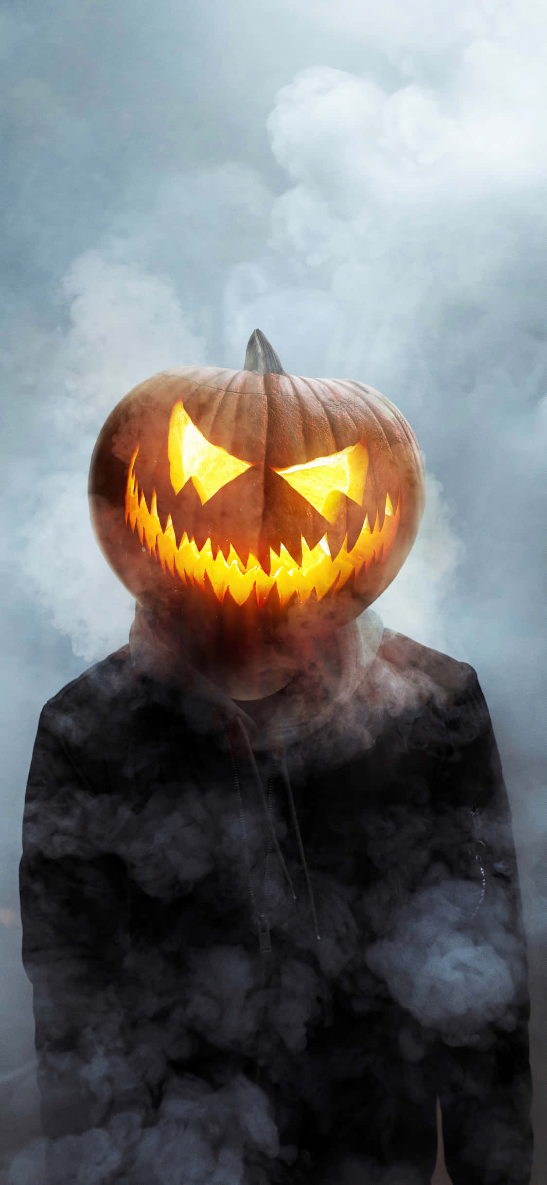 Lattermild Jack O'Lantern iPhone Halloween Bakgrunn Bakgrunner