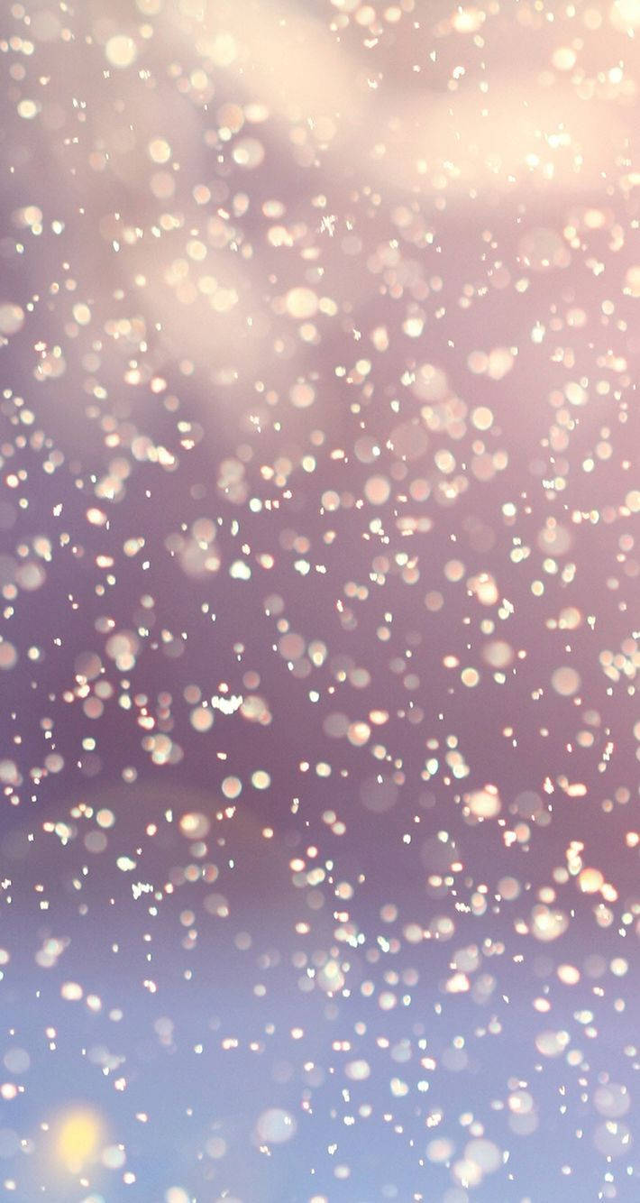 Lavendel med sølvglitter iPhone Bakgrunner