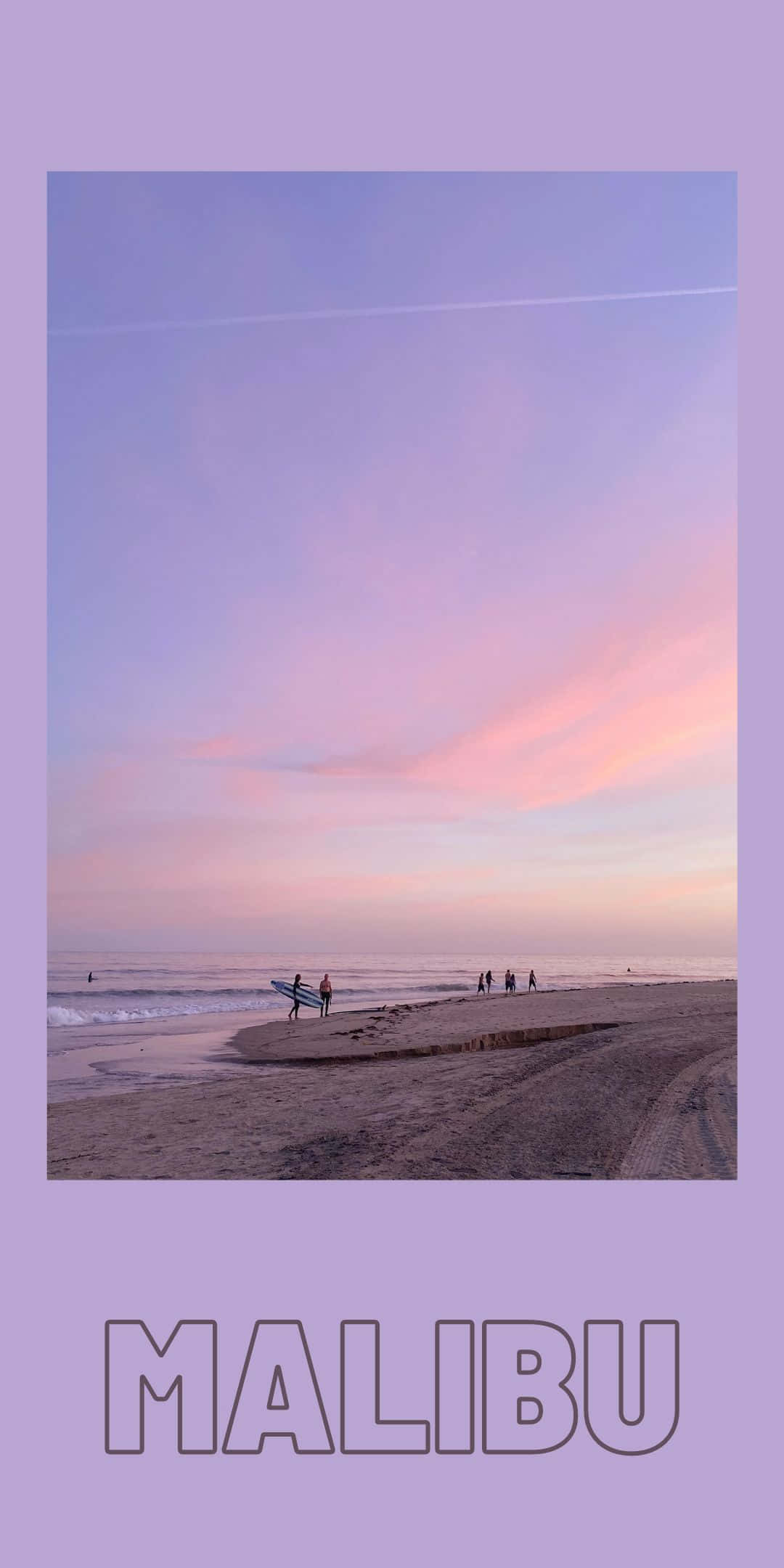 Lavendelstrand Bilde Pixel 3 Malibu Bakgrunn Bakgrunner