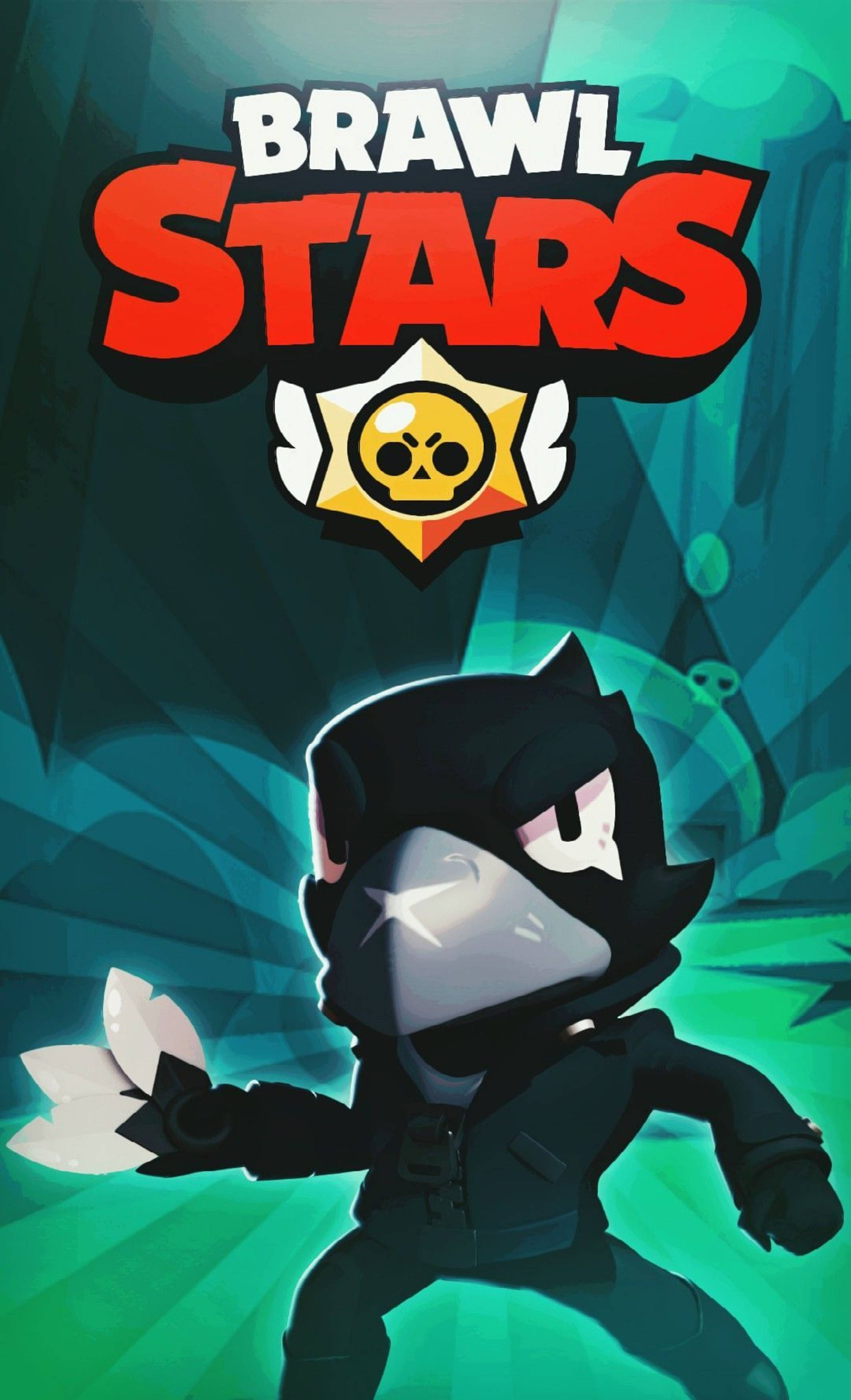 Legendarisk Crow Brawl Stars 4K Bakgrunner