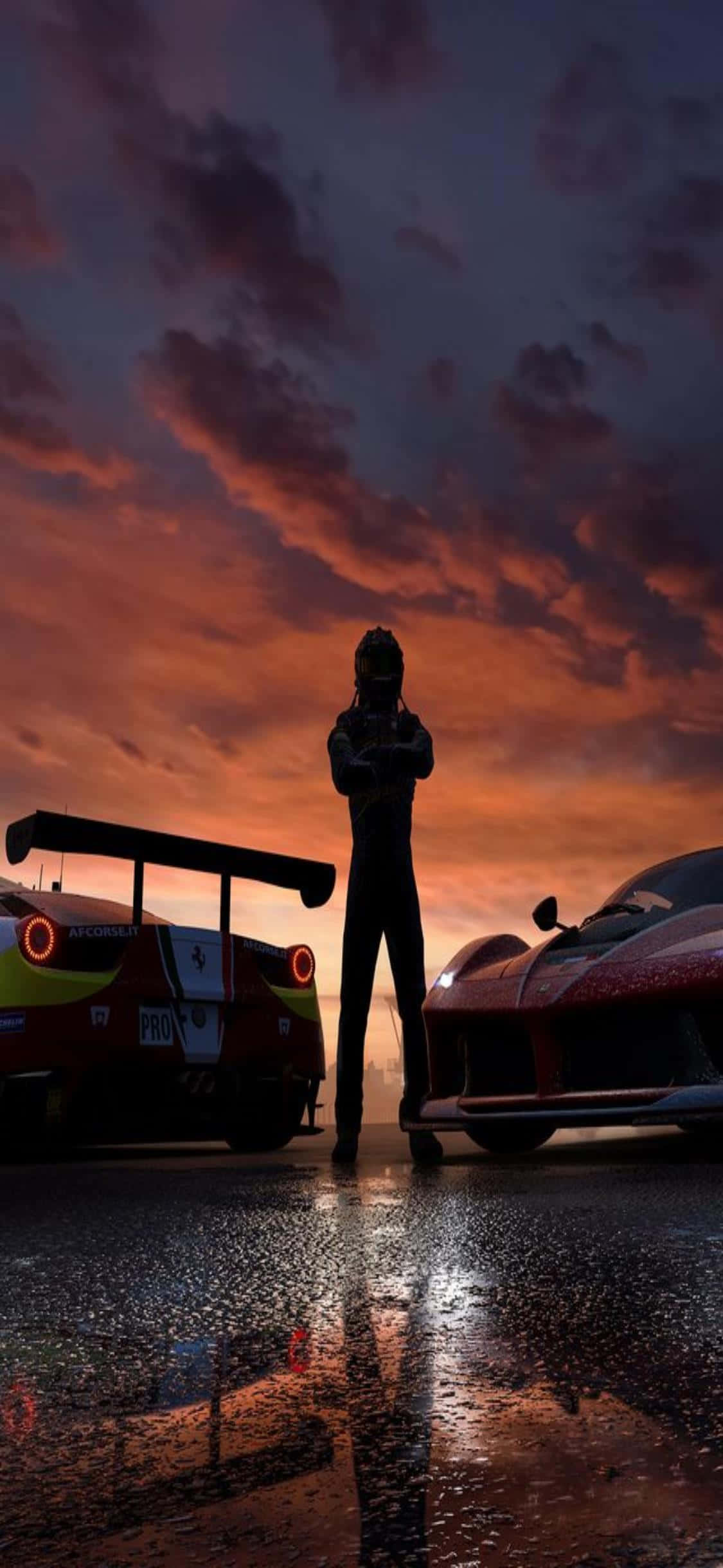 Legg grunnlaget for racingeventyret ditt med iPhone Xs og Forza Horizon 4 Bakgrunner