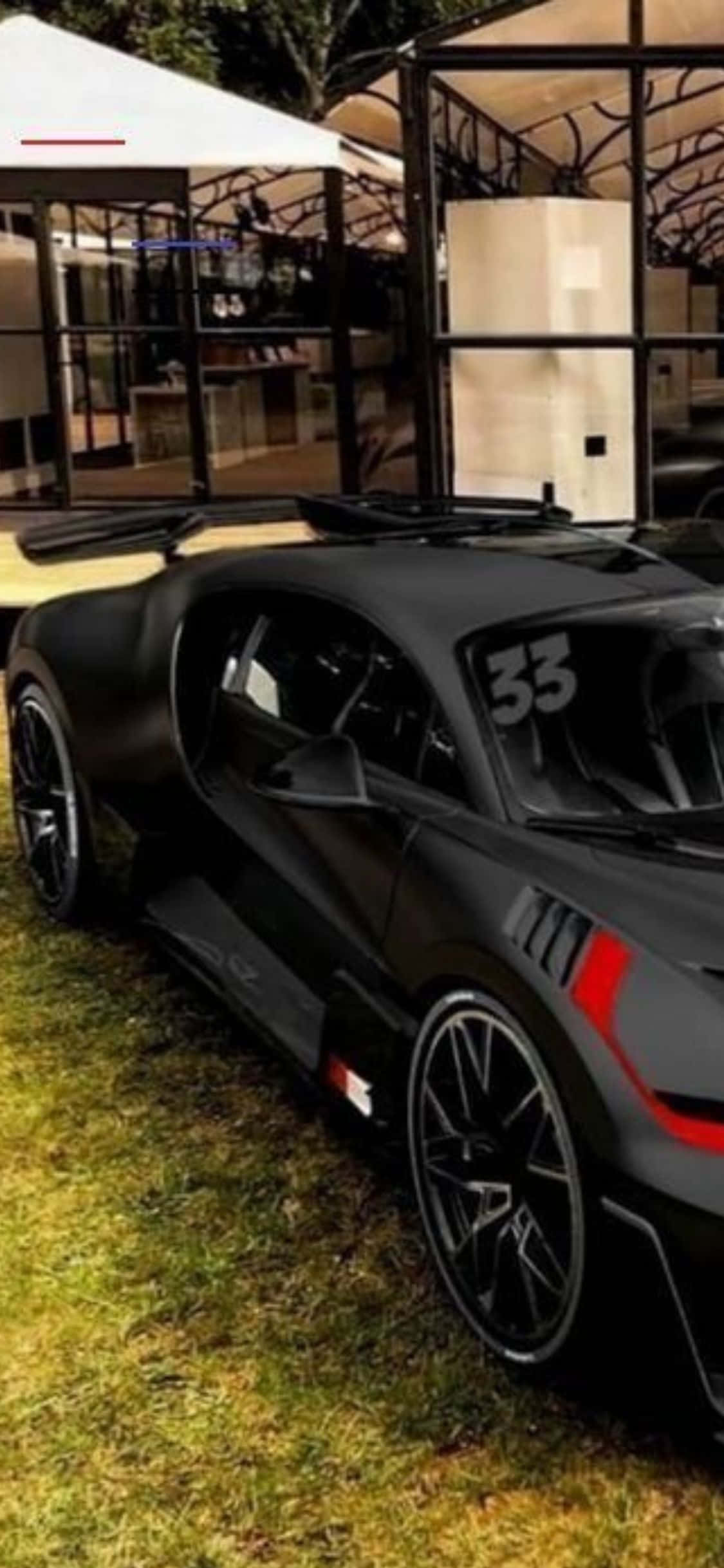 Legg lista høyt med iPhone Xs og Bugatti Bakgrunner