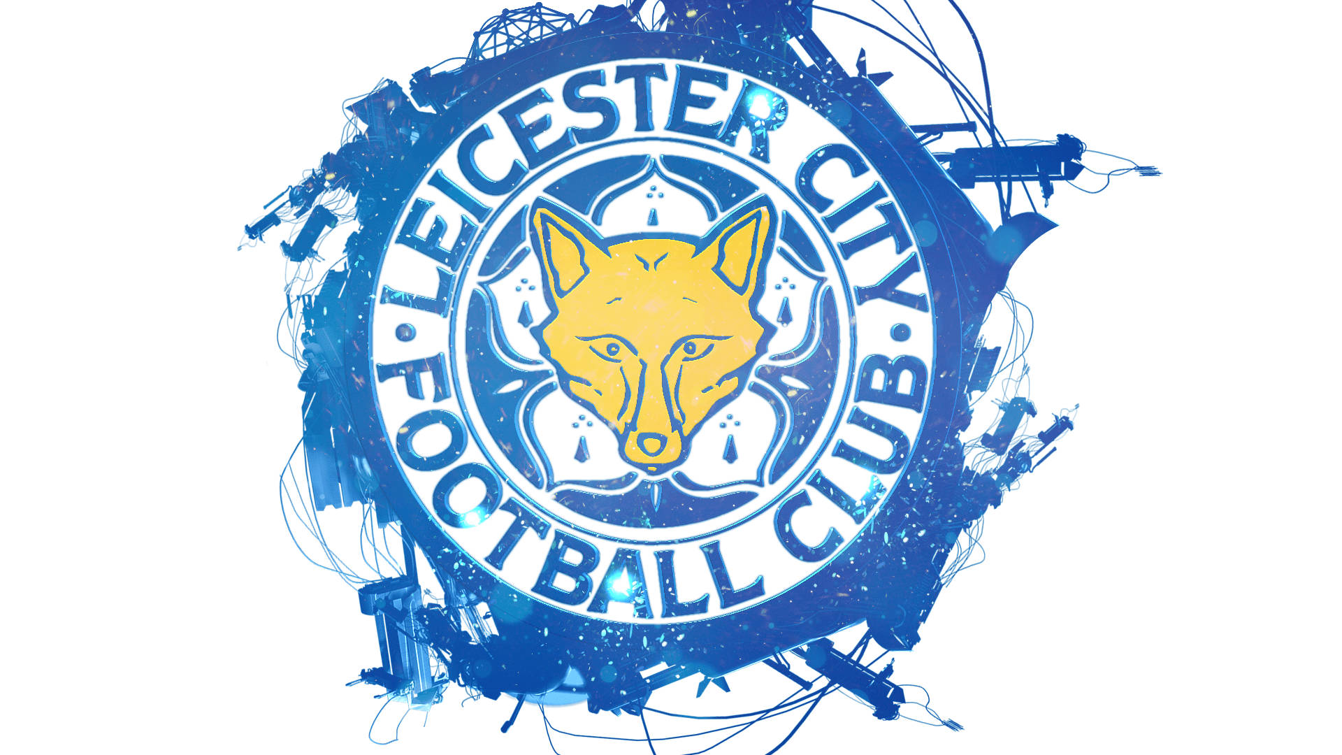 Leicester City bybildelogo Bakgrunner