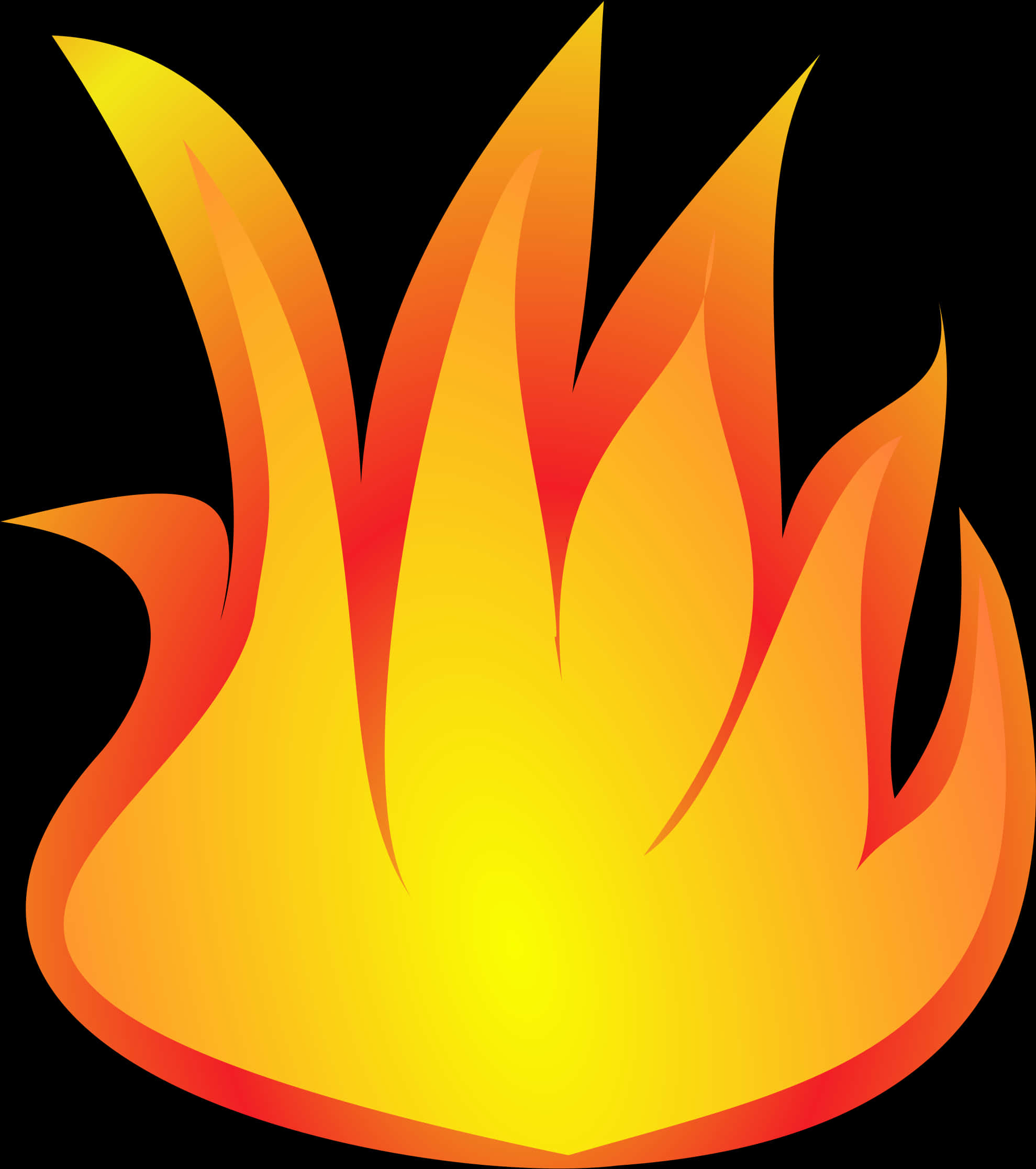 Levende flammegrafikk Bakgrunner