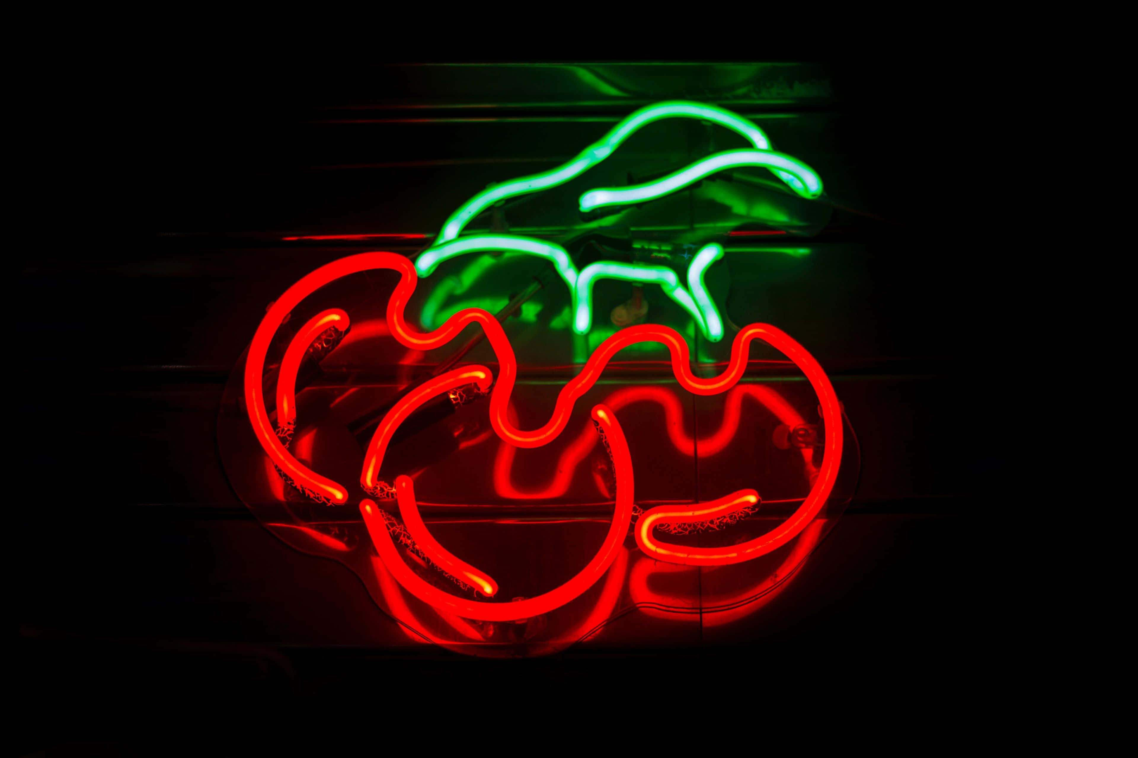 Levende neongrønn bakgrunn Bakgrunner