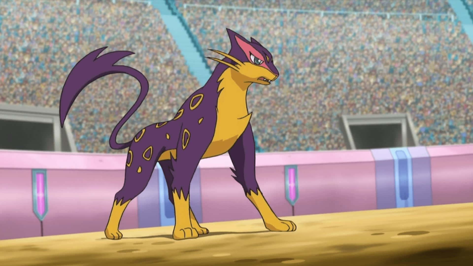 Liepard på stadion Bakgrunner