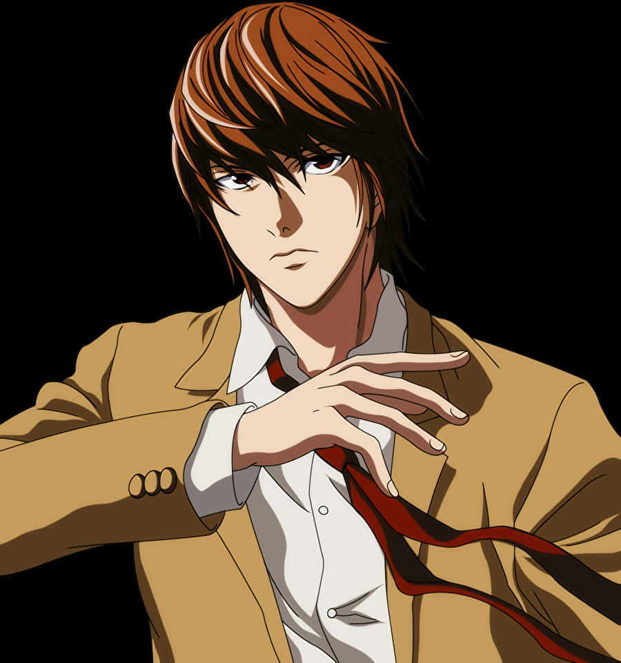 Light Yagami Death Note-karakter Bakgrunner