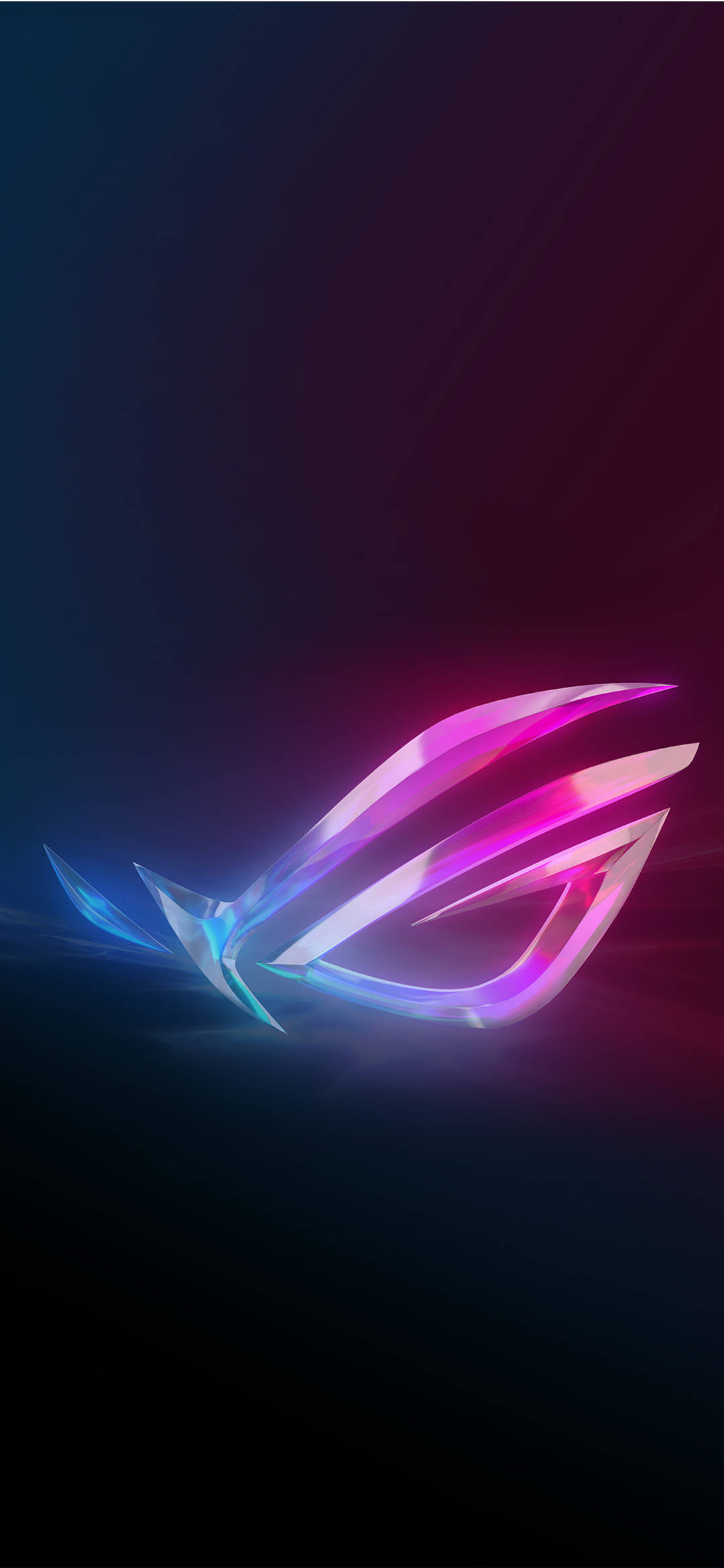 Lilla blå Asus ROG-telefon Bakgrunner