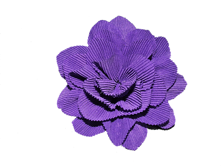 Lilla bølgepapirblomstkunst — Blomster Bakgrunner