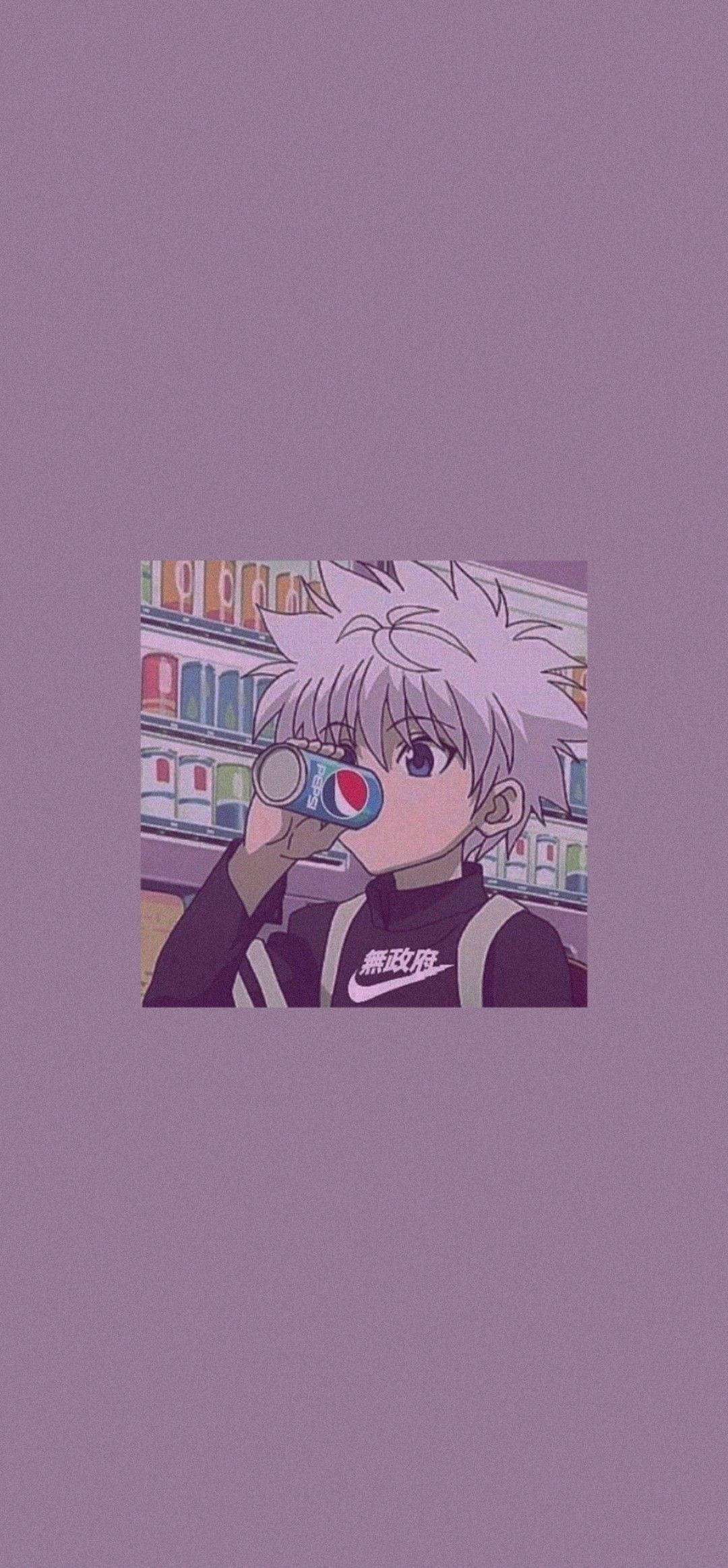 Lilla Hunter Killua Estetikk Bakgrunner