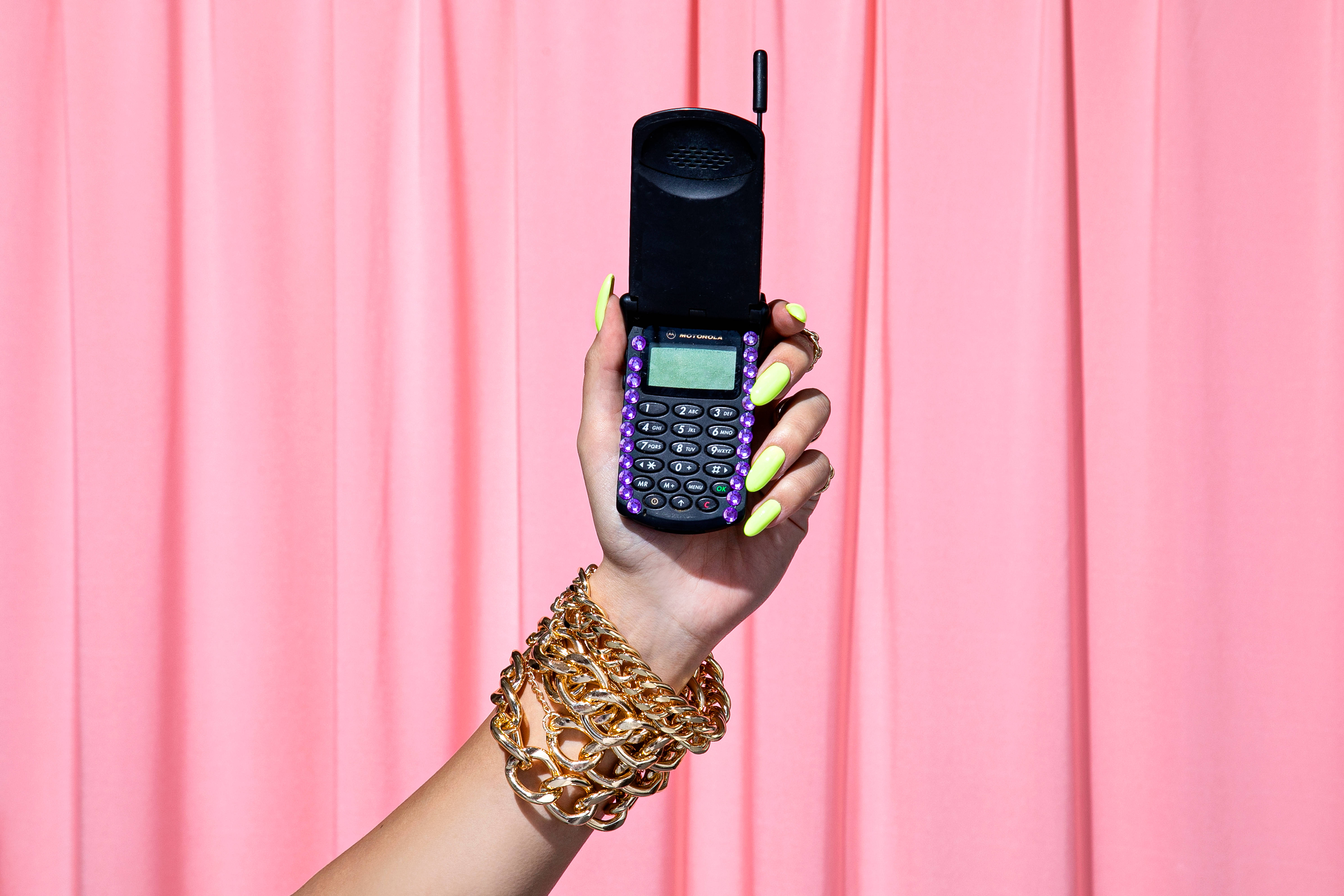 Lilla Motorola StarTAC Bakgrunner