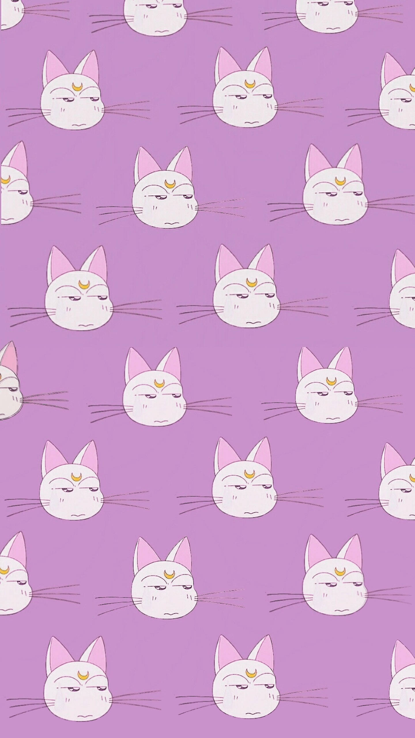 Lilla og rosa anime-estetikk Bakgrunner