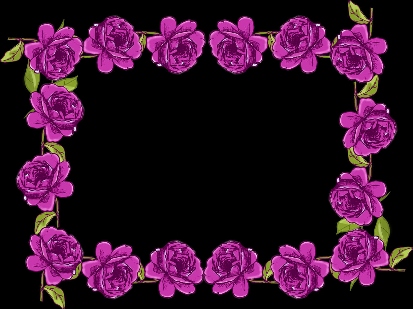 Lilla rose rammedesign Bakgrunner
