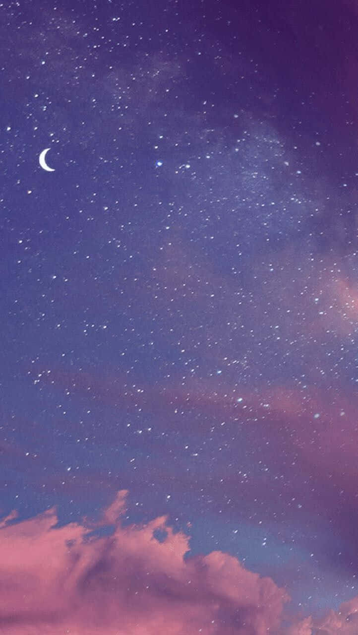Lilla stjerner estetisk Tumblr Bakgrunner