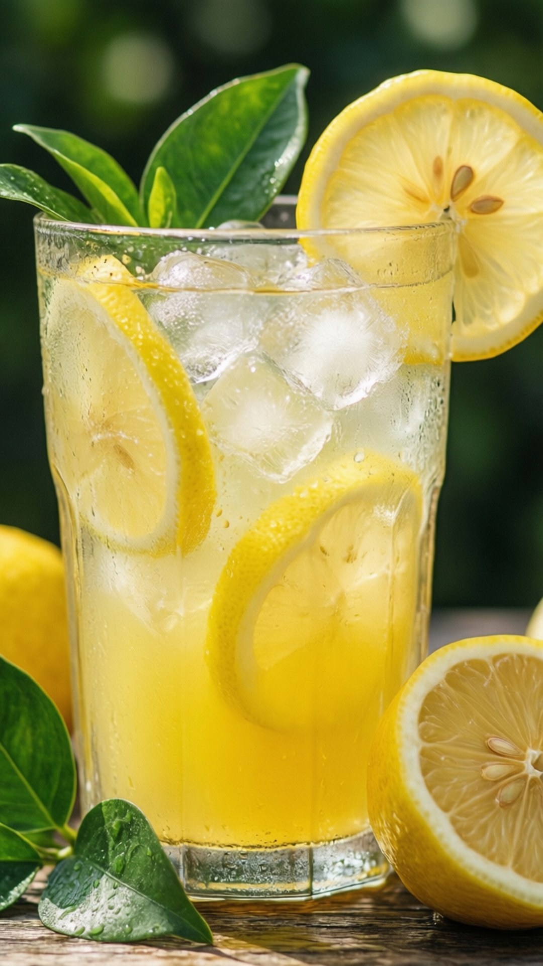 Limonadeglass Bakgrunner
