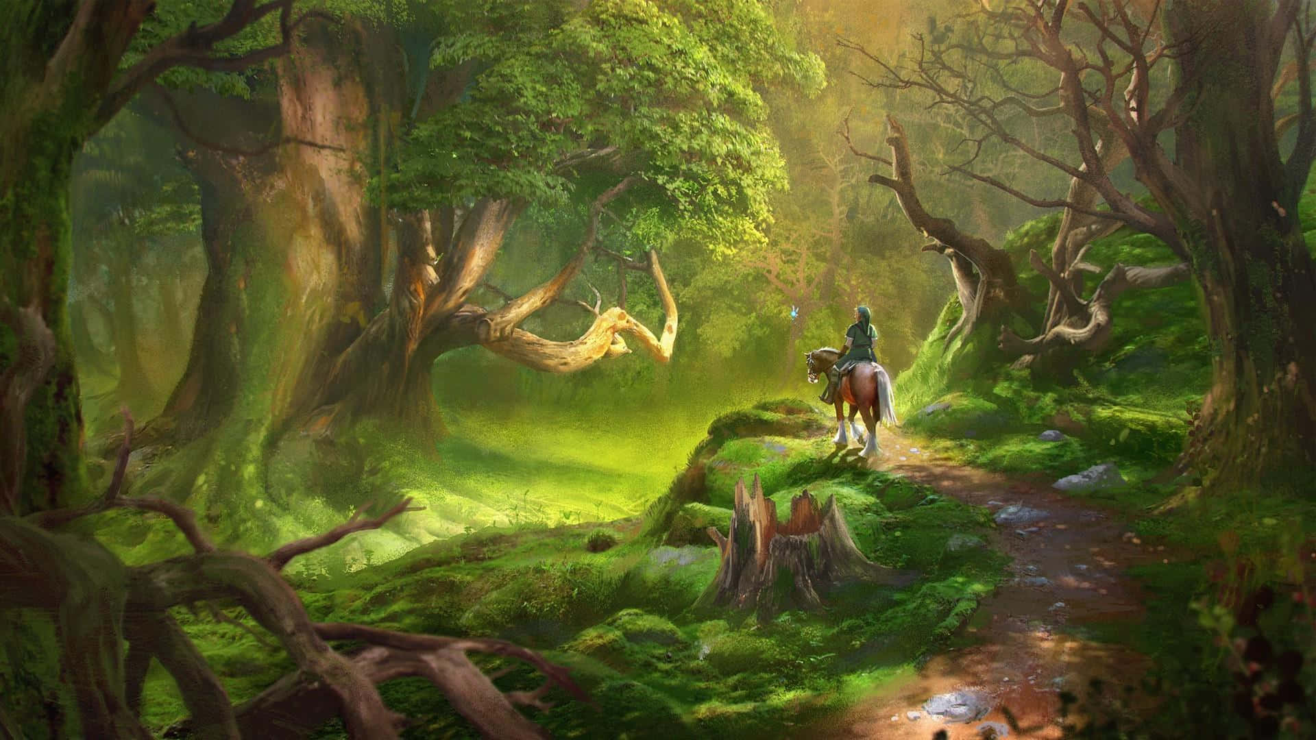 Link, den modige tidshelten i Legend of Zelda Bakgrunner