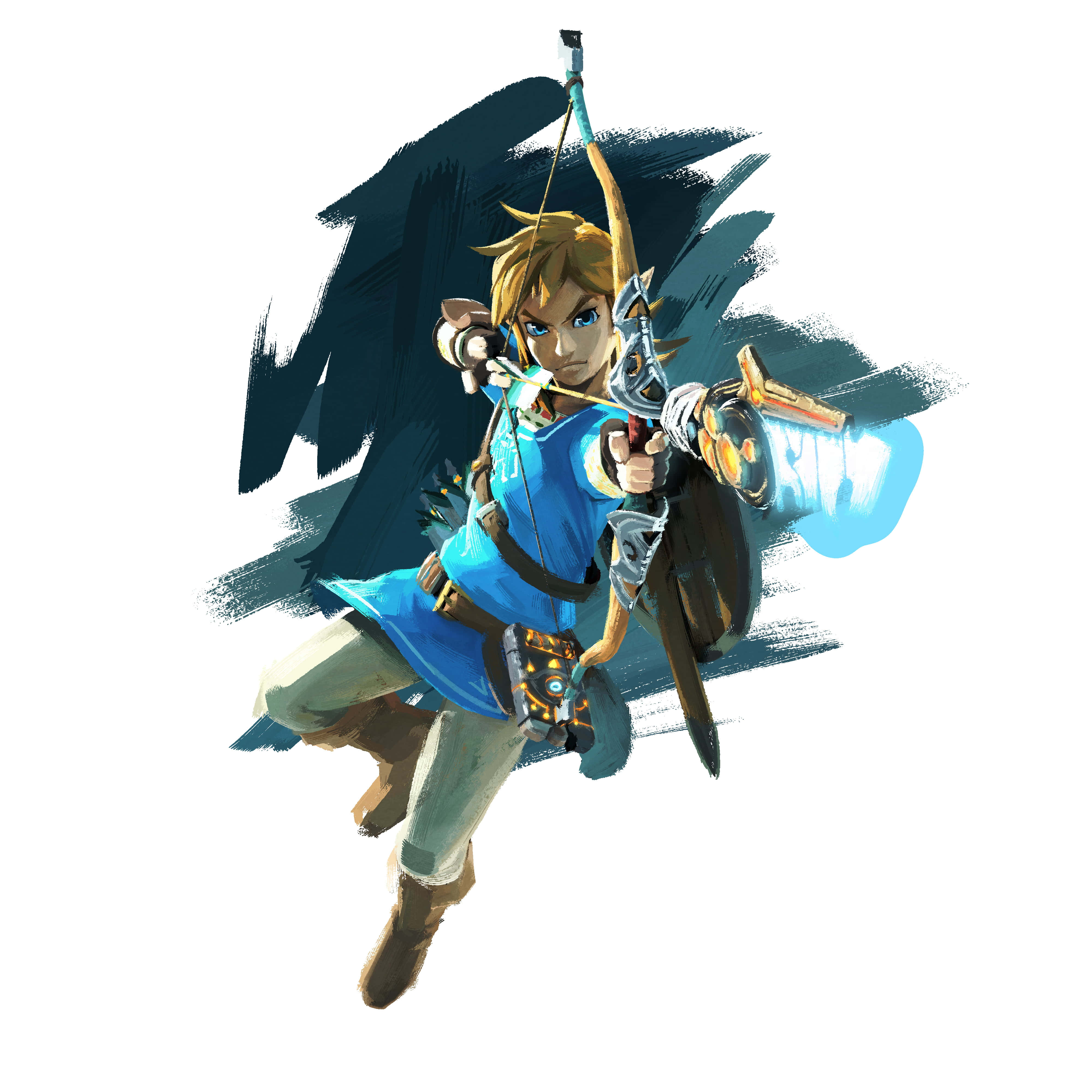 Link og prinsesse Zelda kjemper med mot og styrke Bakgrunner